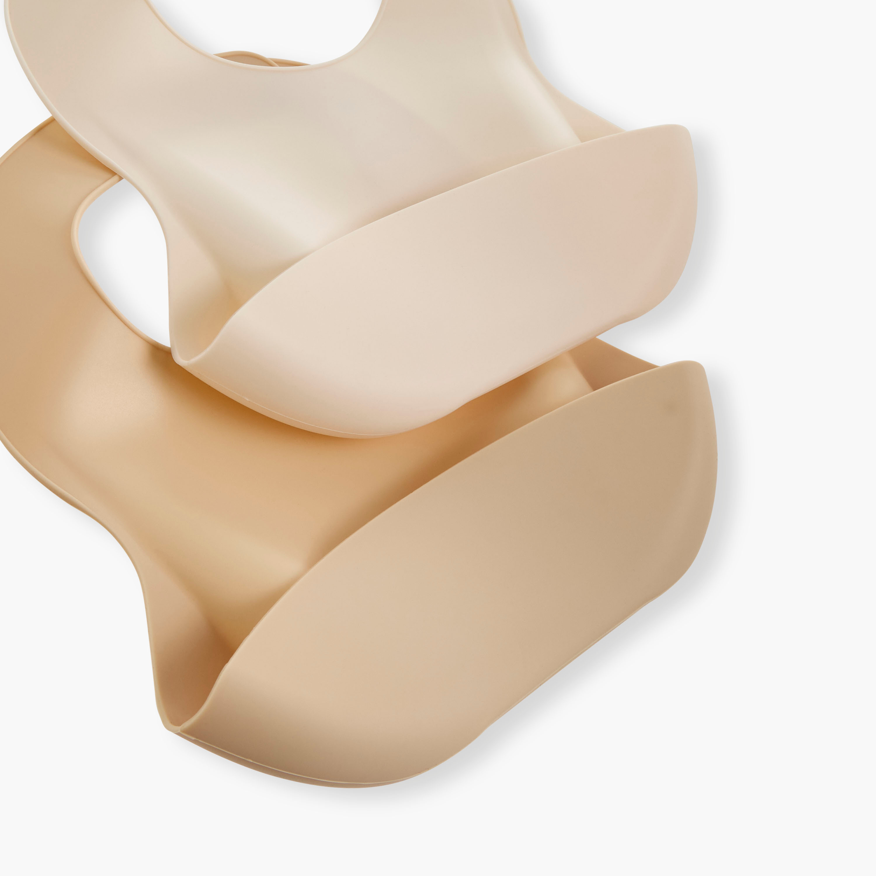 Juniors Silicone Baby Bib with Button Closure - Set of 2-baby-feeding-bibs-image-5