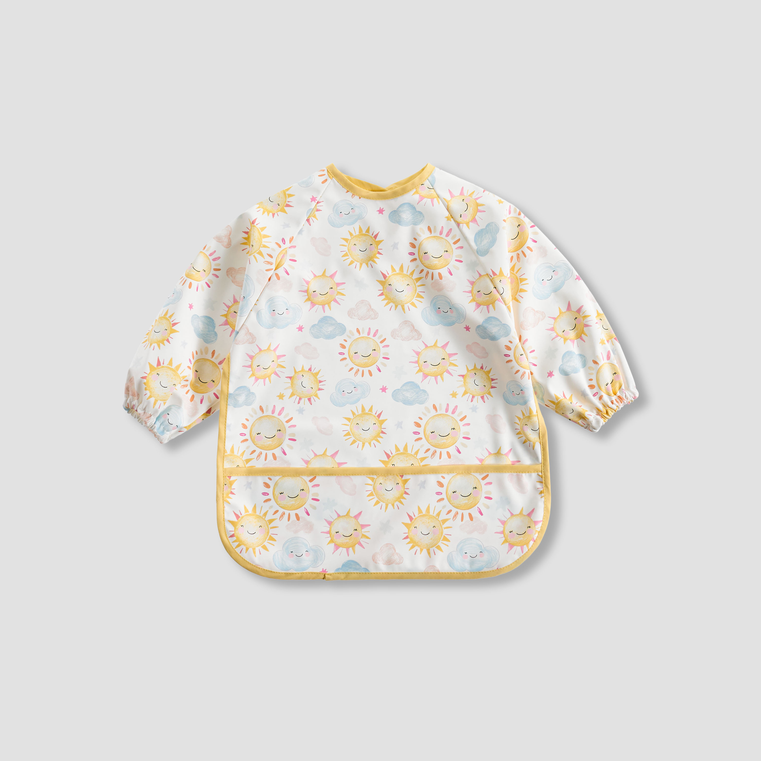 Juniors Baby Bib with Hook and Loop Closure-baby-feeding-bibs-image-1