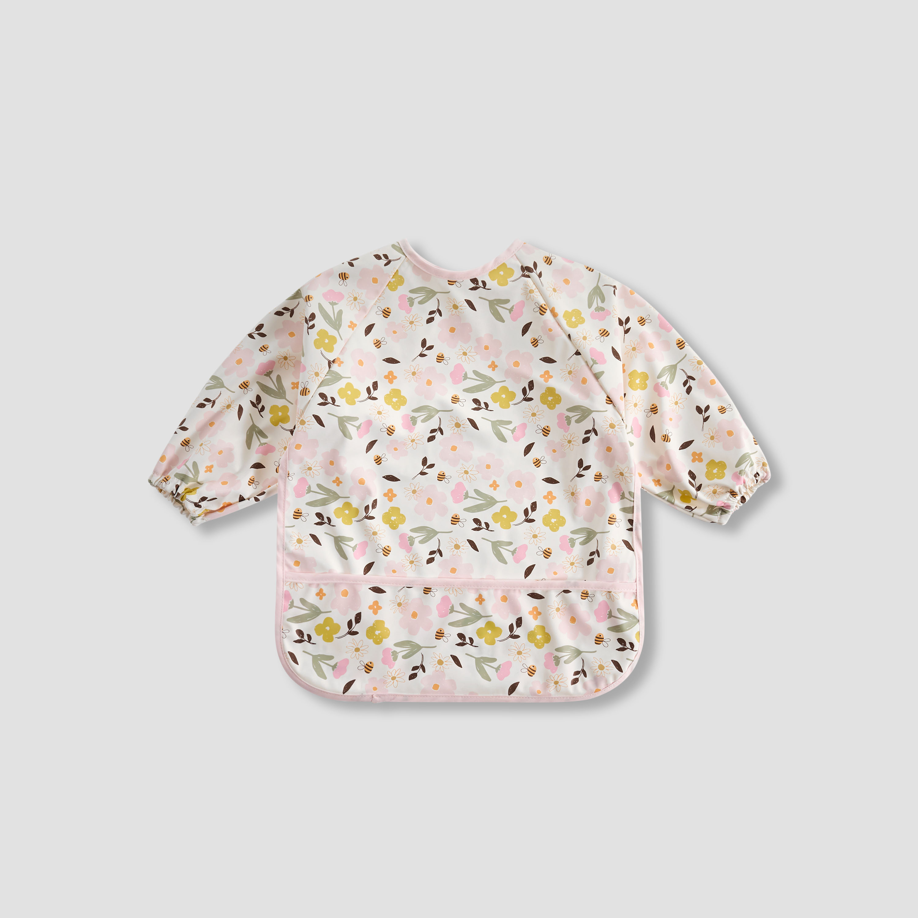 Juniors Baby Bib with Hook and Loop Closure-baby-feeding-bibs-image-1