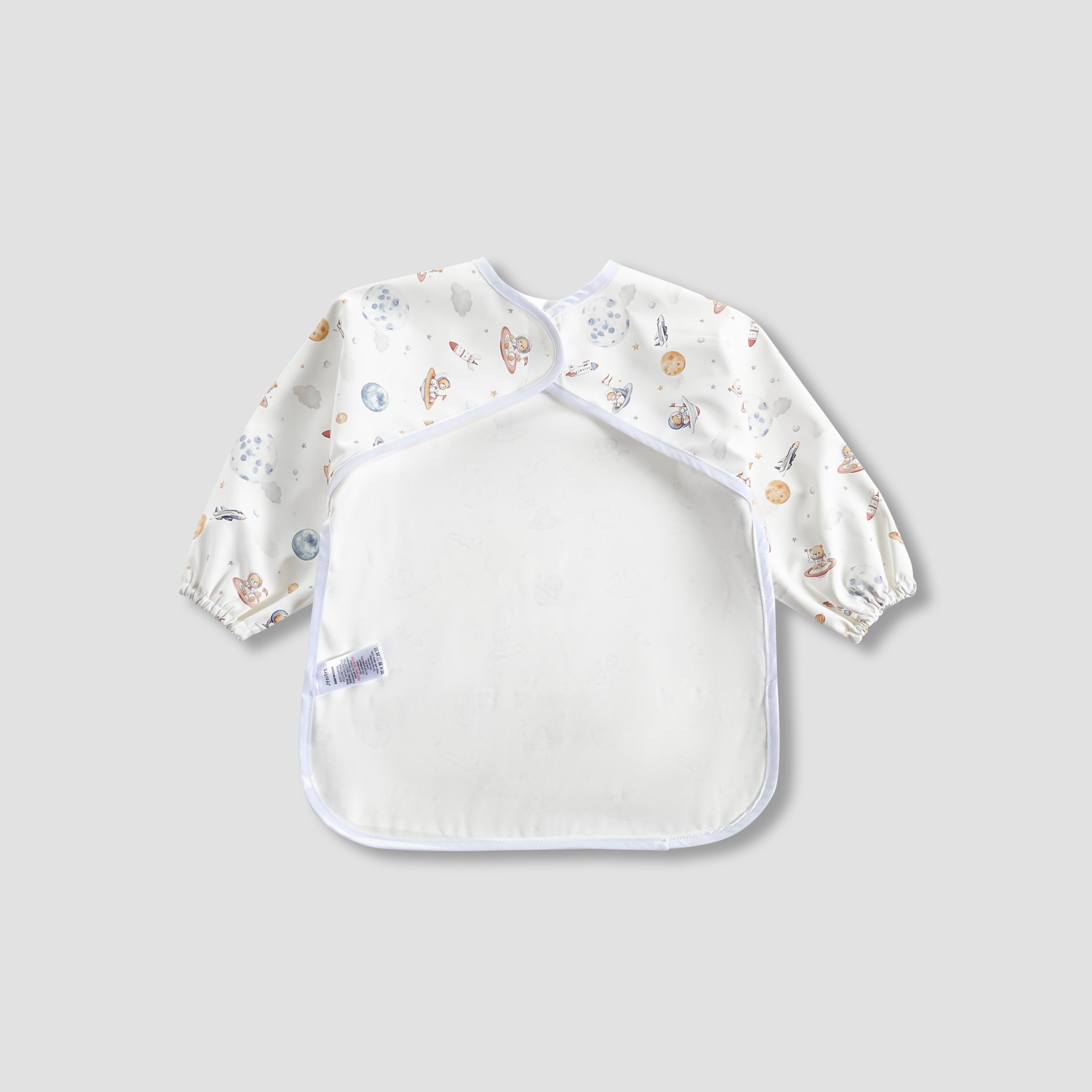 مريلة أطفال بشريط إغلاق لاصق من جونيورز-baby-feeding-bibs-image-2