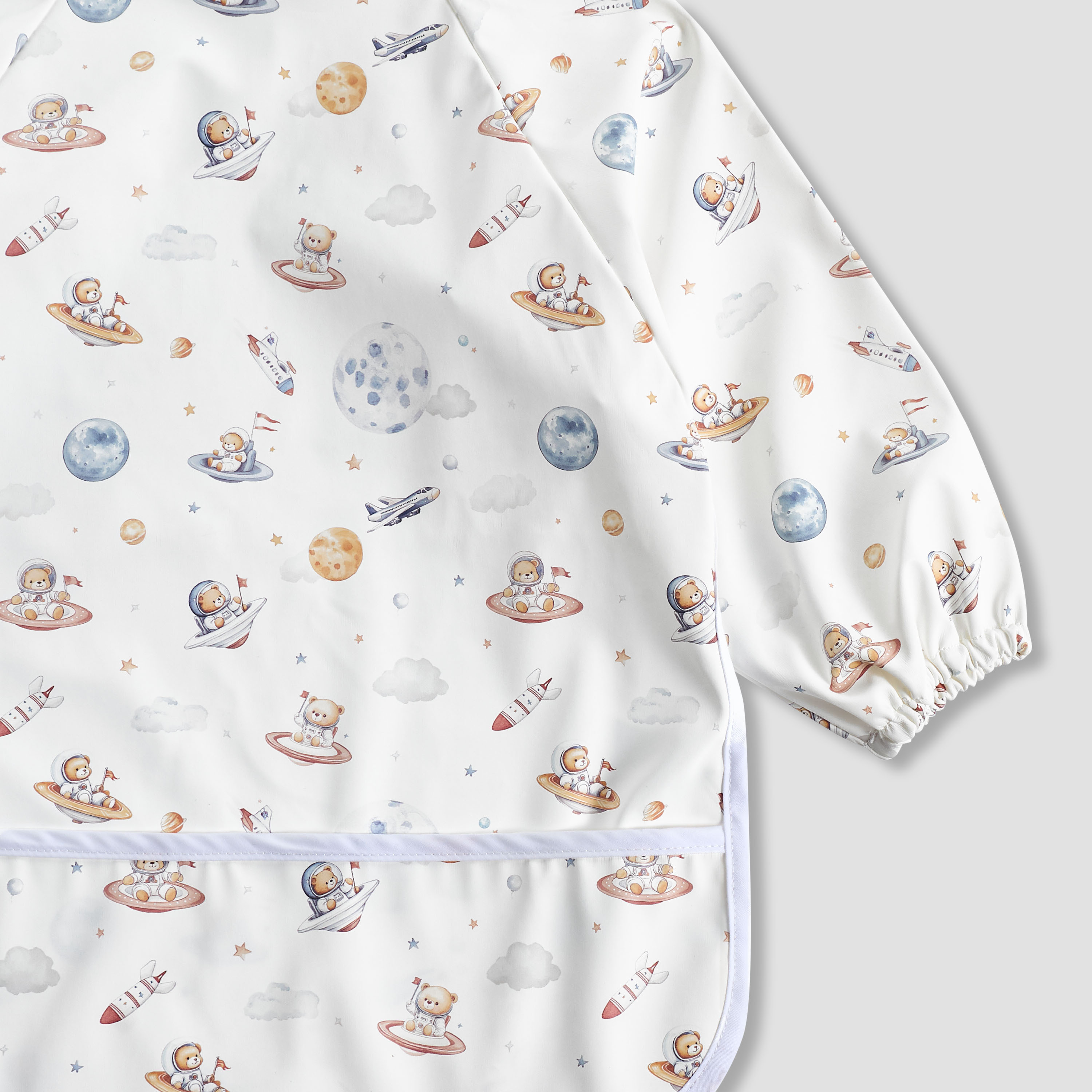 مريلة أطفال بشريط إغلاق لاصق من جونيورز-baby-feeding-bibs-image-4