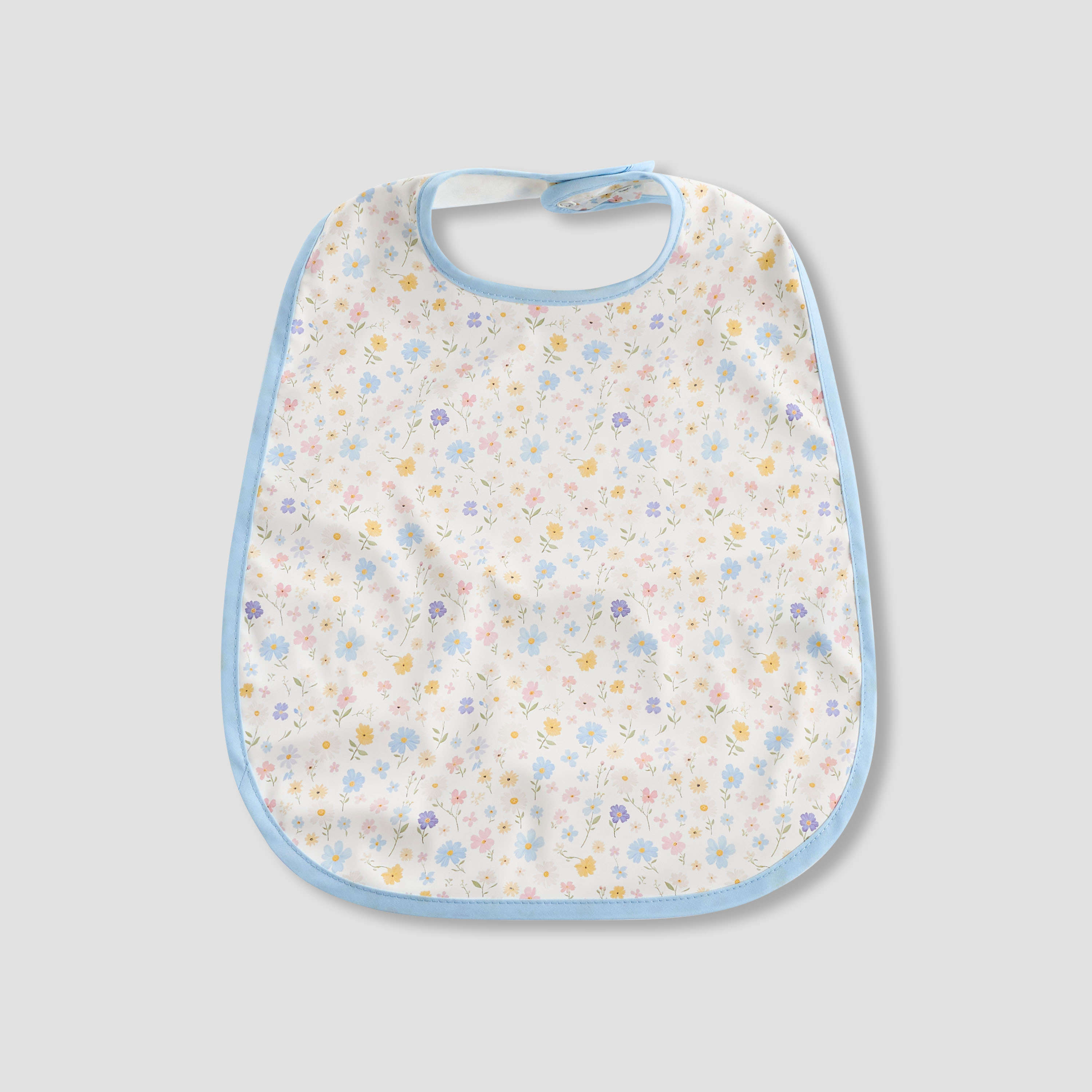 Pack of 2 Juniors Baby Bib with Snap Button Closure-baby-feeding-bibs-image-3