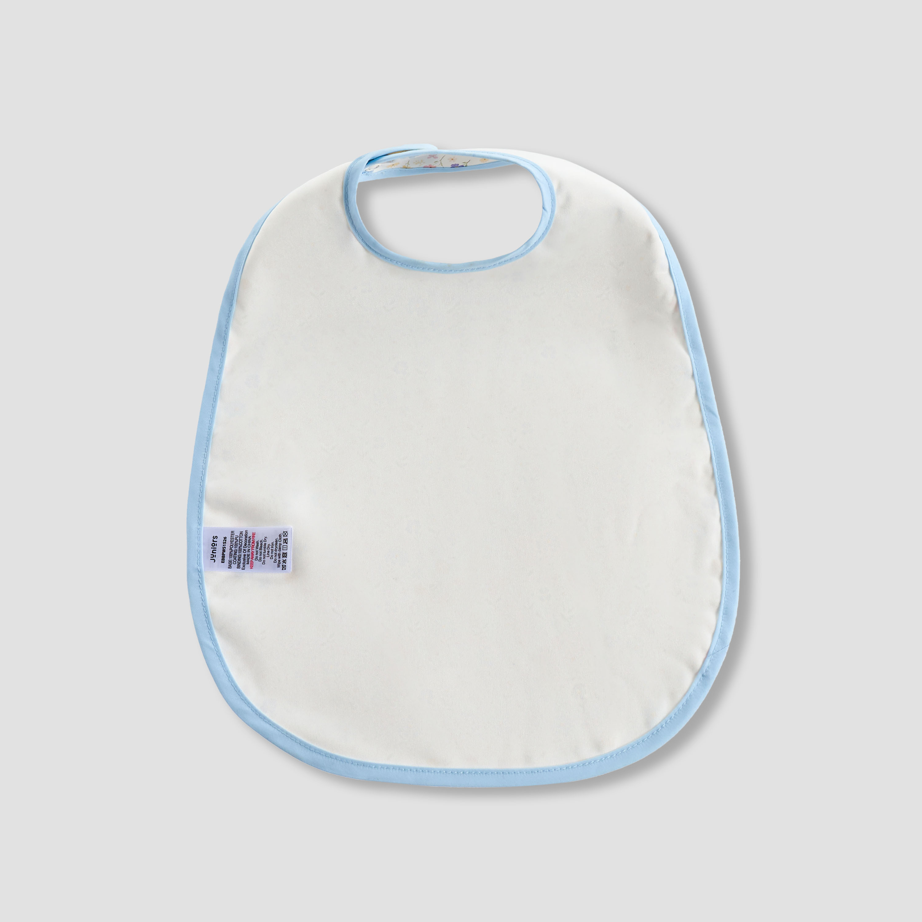 Pack of 2 Juniors Baby Bib with Snap Button Closure-baby-feeding-bibs-image-4