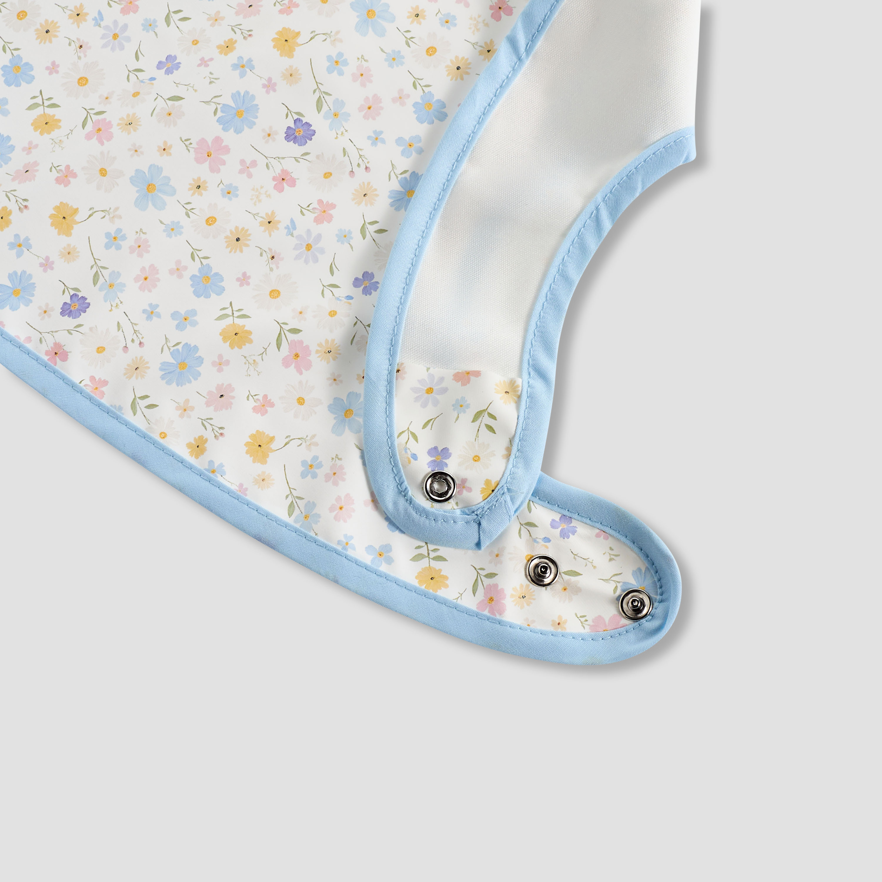 Pack of 2 Juniors Baby Bib with Snap Button Closure-baby-feeding-bibs-image-6