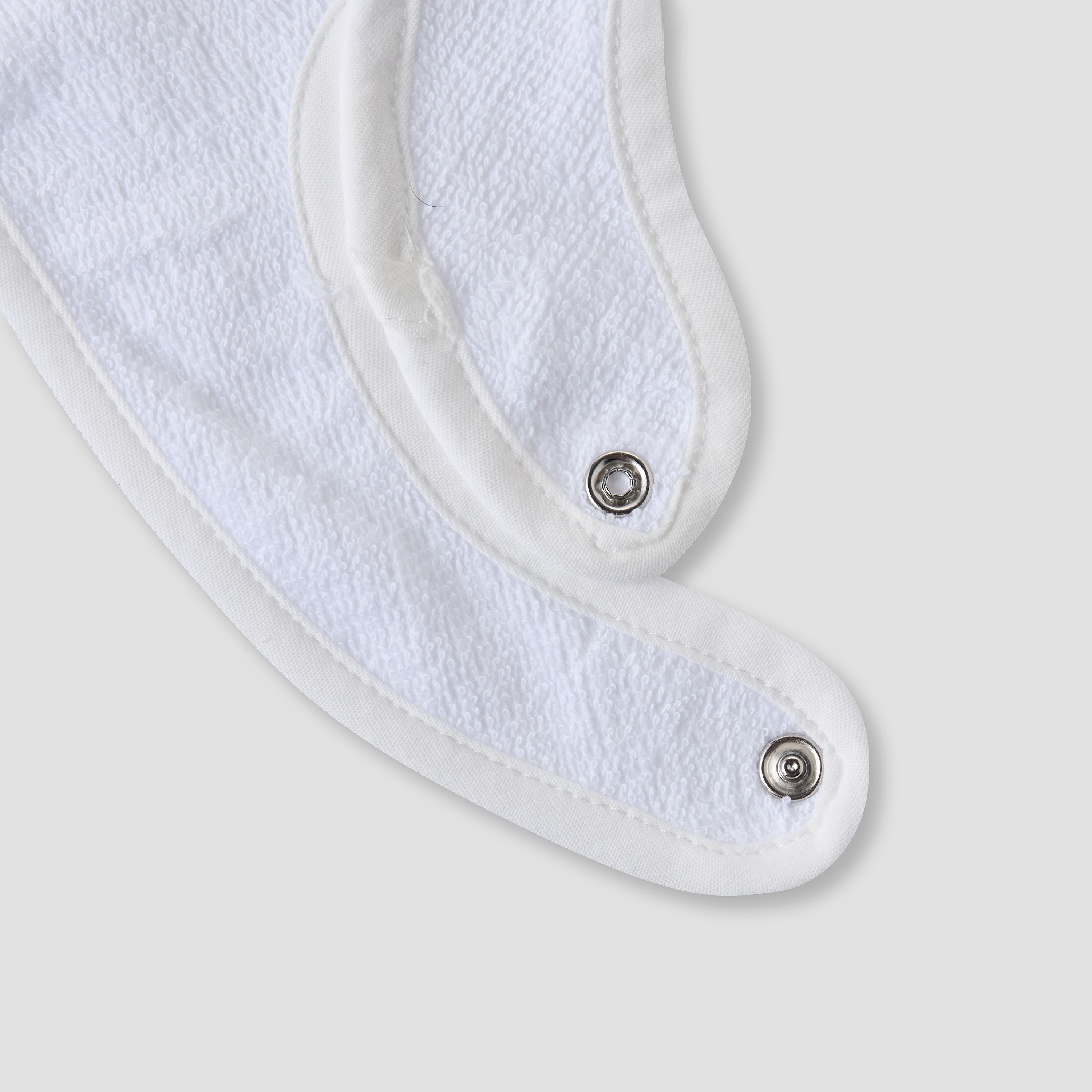 Pack of 10 Juniors Baby Bib with Snap Button Closure-baby-feeding-bibs-image-4
