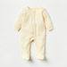 Juniors Solid Sleepsuit with Long Sleeves and Zip Closure - Set of 4-Sleepsuits-thumbnail-2