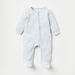 Juniors Solid Sleepsuit with Long Sleeves and Zip Closure - Set of 4-Sleepsuits-thumbnail-2