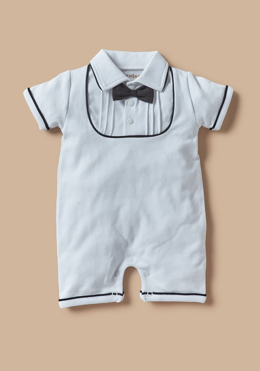 Giggles Bow Accent Romper-Rompers%2C Dungarees and Jumpsuits-image-0