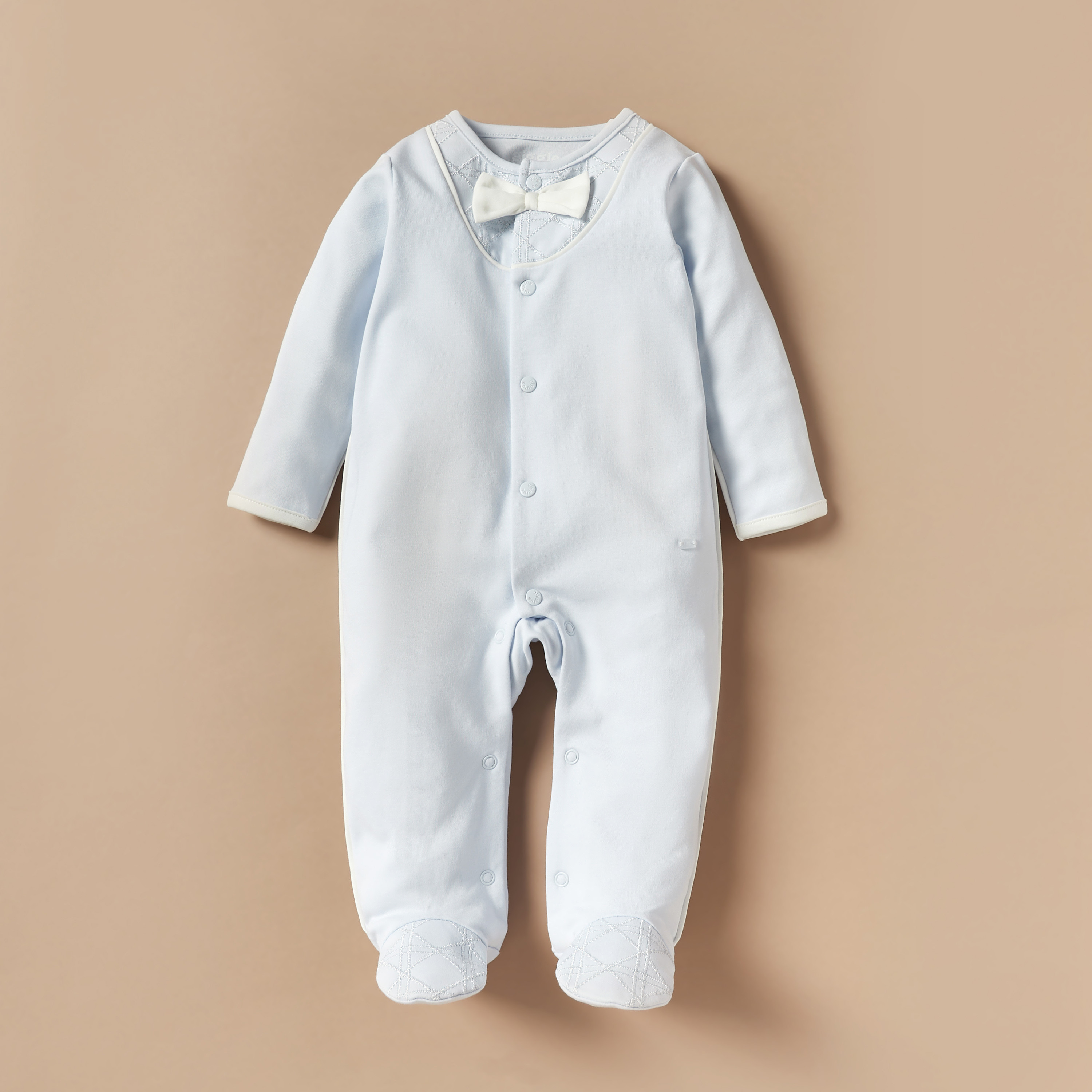 Long sleeve best sale sleepsuit baby