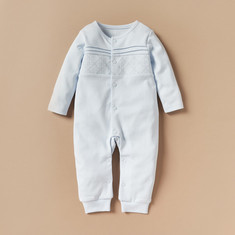 Giggles Embroidered Sleepsuit