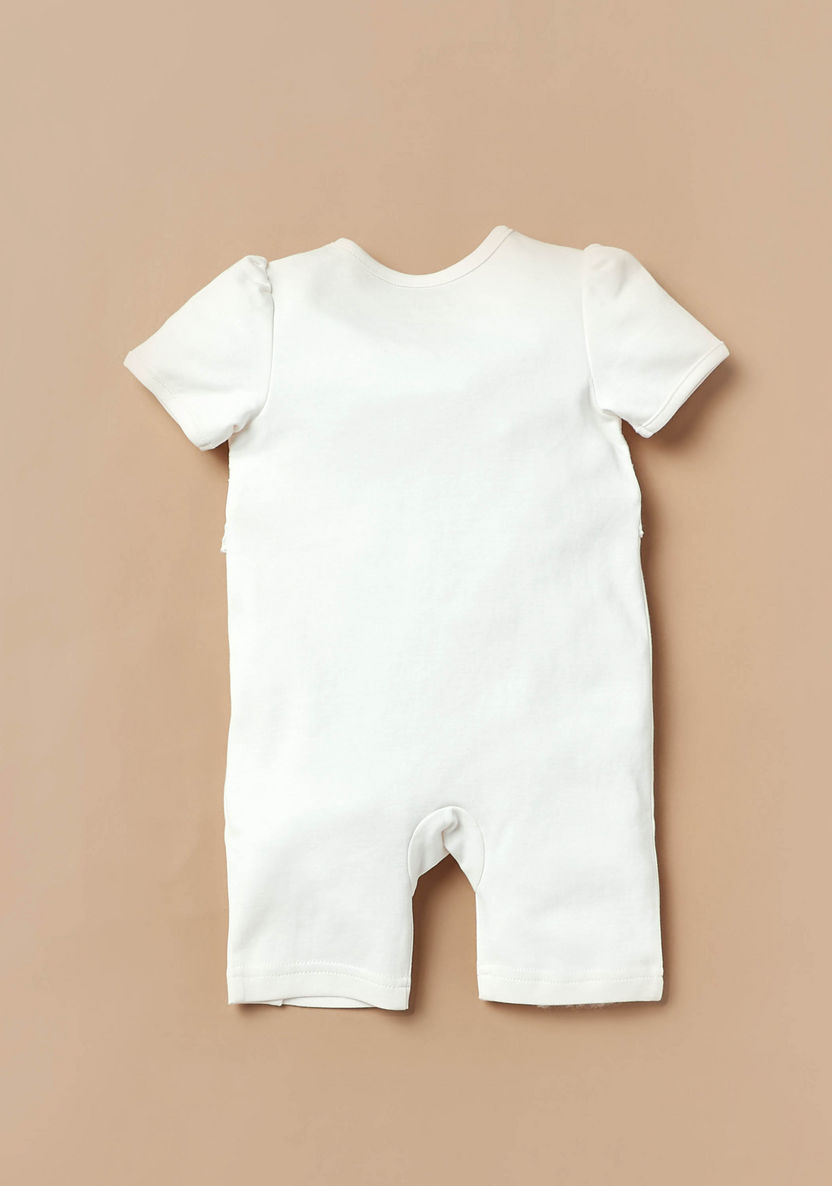 Giggles Ruffle Detail Romper with Button Closure-Rompers%2C Dungarees and Jumpsuits-image-1