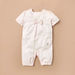 Giggles Bow Accent Romper with Snap Button Closure-Rompers%2C Dungarees and Jumpsuits-thumbnail-0
