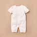 Giggles Bow Accent Romper with Snap Button Closure-Rompers%2C Dungarees and Jumpsuits-thumbnail-2