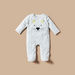 Juniors Bear Embroidered Closed Feet Sleepsuit-Sleepsuits-thumbnailMobile-0