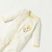 Juniors Floral Applique Closed Feet Sleepsuit with Long Sleeves-Sleepsuits-thumbnail-2