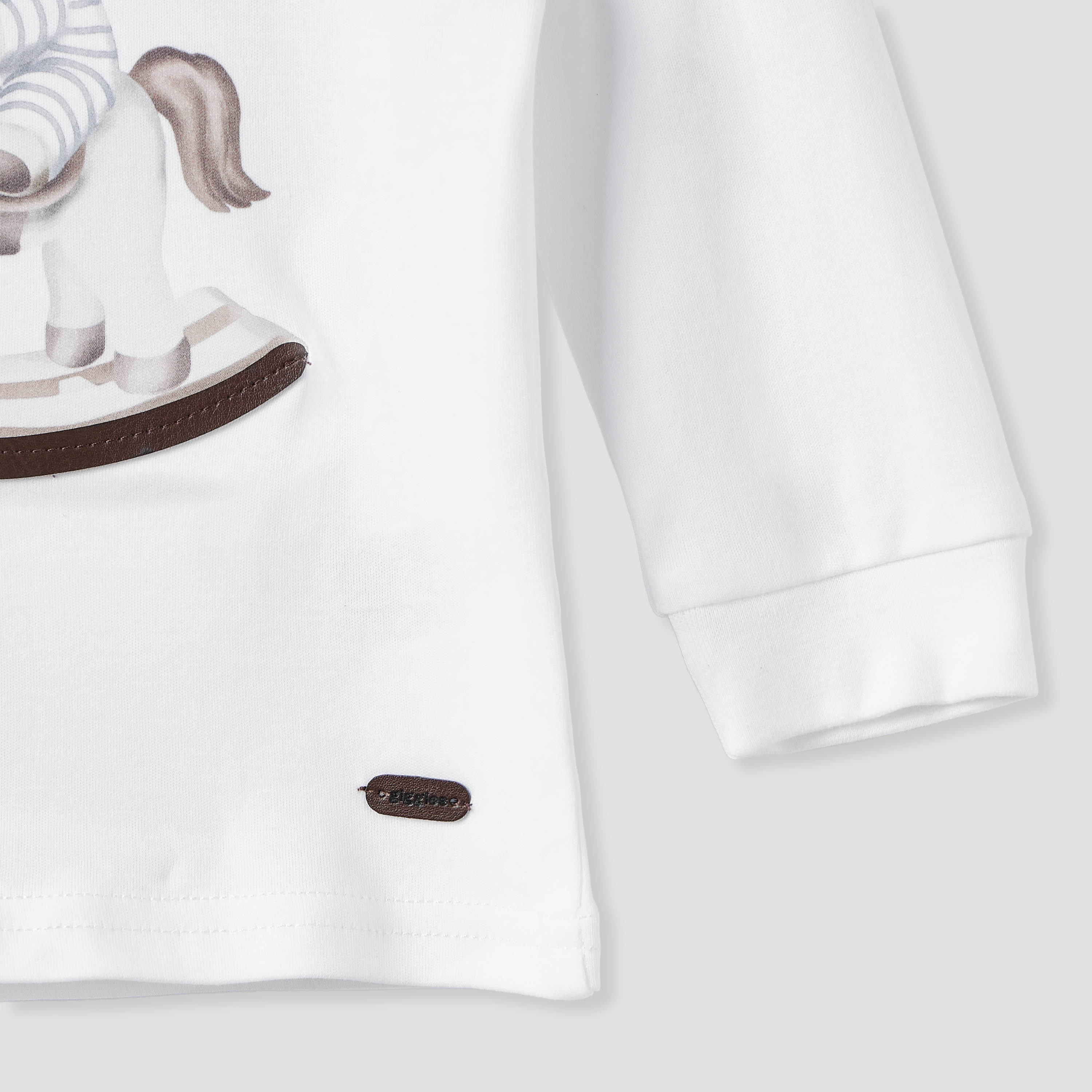 Giggles Printed Collared T-shirt and Pyjama Set-baby-boys-clothing-nightwear-pyjamasets-image-5