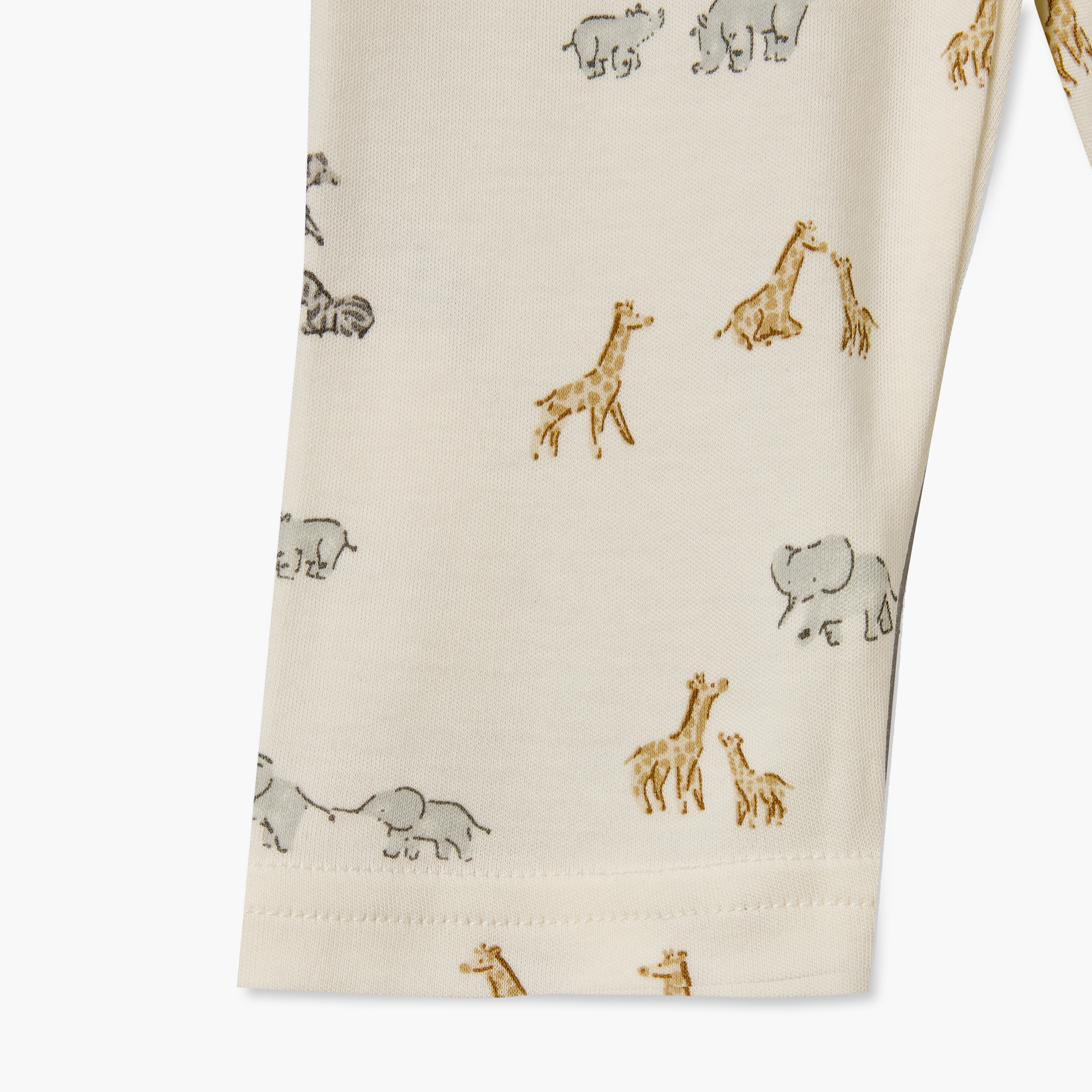 طقم بيجاما قطن بأكمام طويلة وياقة بطبعات سفاري من جونيورز-baby-boys-clothing-nightwear-pyjamasets-image-10