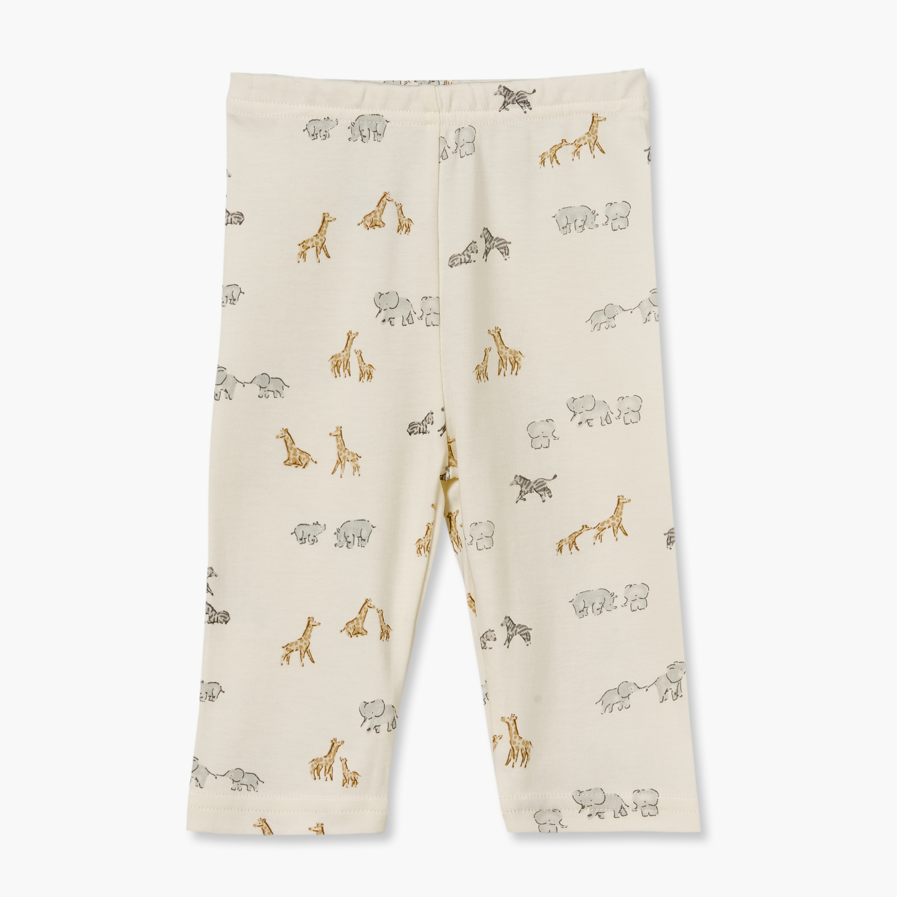 طقم بيجاما قطن بأكمام طويلة وياقة بطبعات سفاري من جونيورز-baby-boys-clothing-nightwear-pyjamasets-image-4