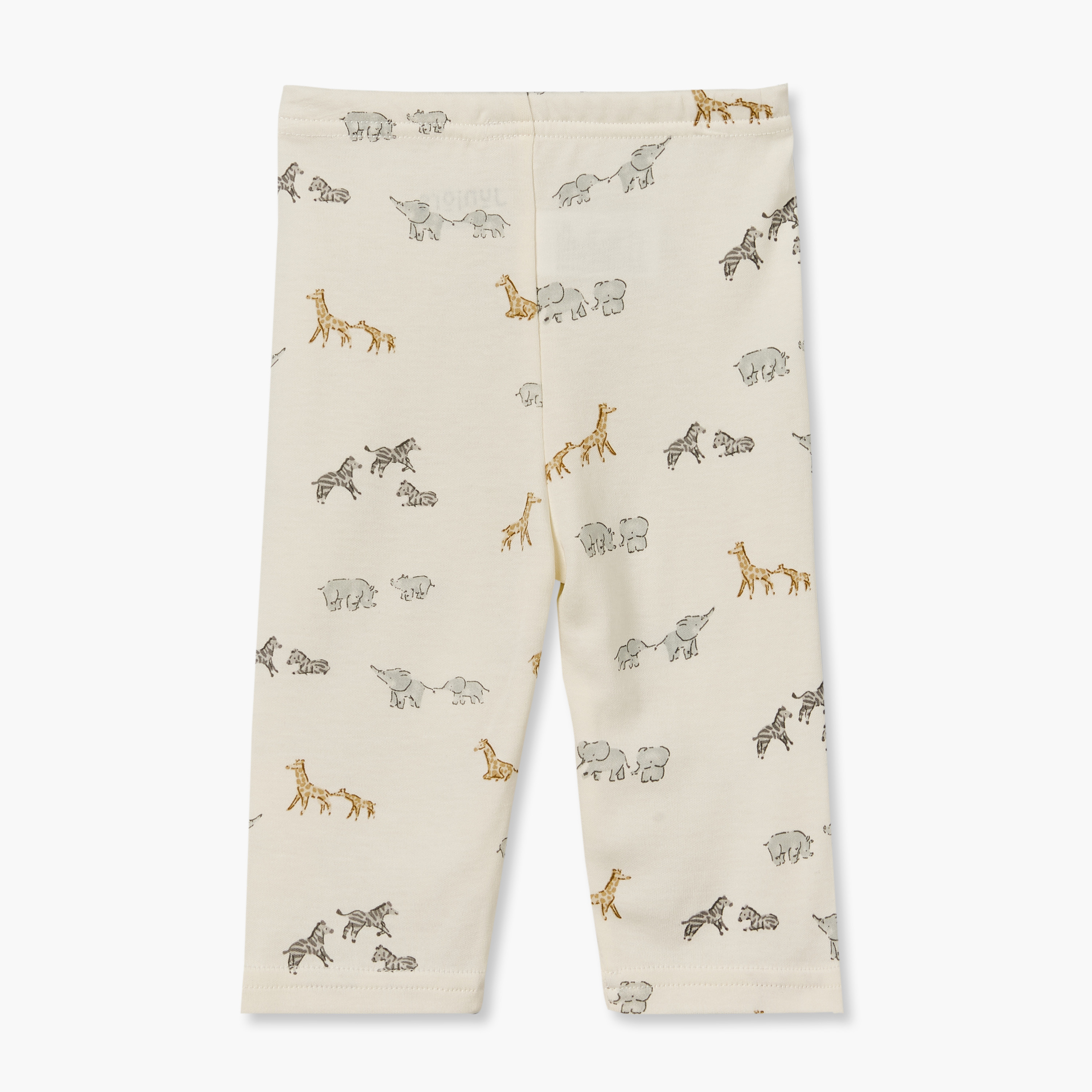 طقم بيجاما قطن بأكمام طويلة وياقة بطبعات سفاري من جونيورز-baby-boys-clothing-nightwear-pyjamasets-image-6