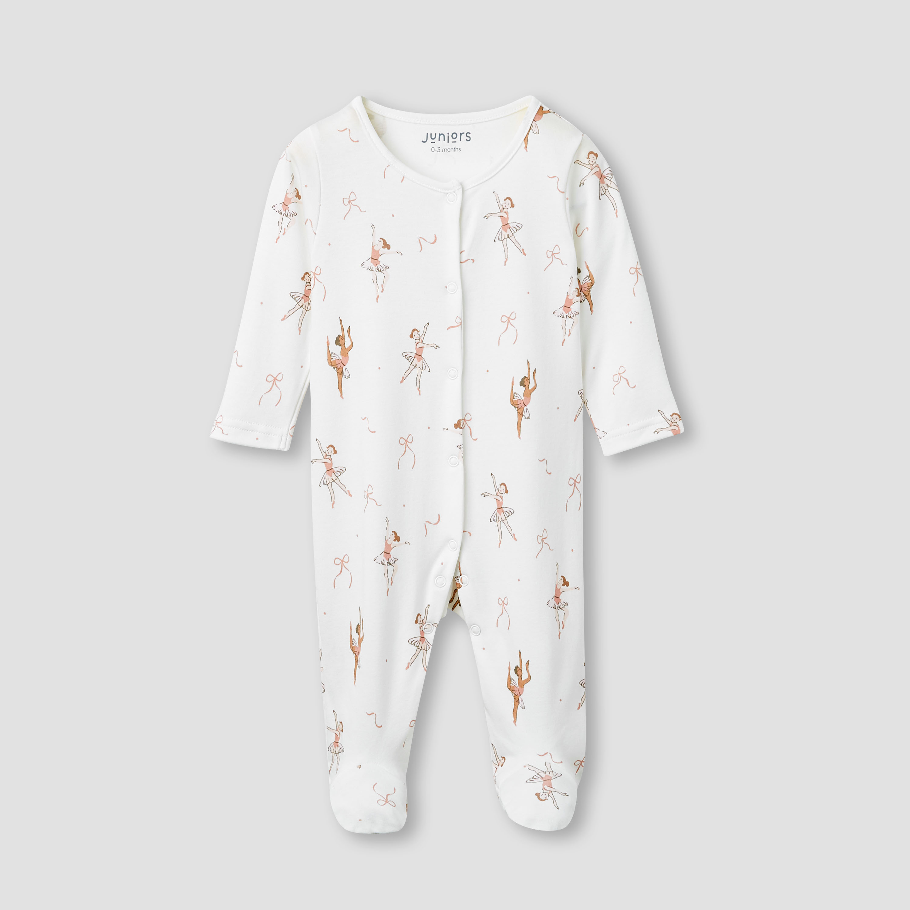 Juniors Assorted Closed Feet Sleepsuit with Long Sleeves - Set of 3-baby-girls-clothing-nightwear-sleepsuits-image-6