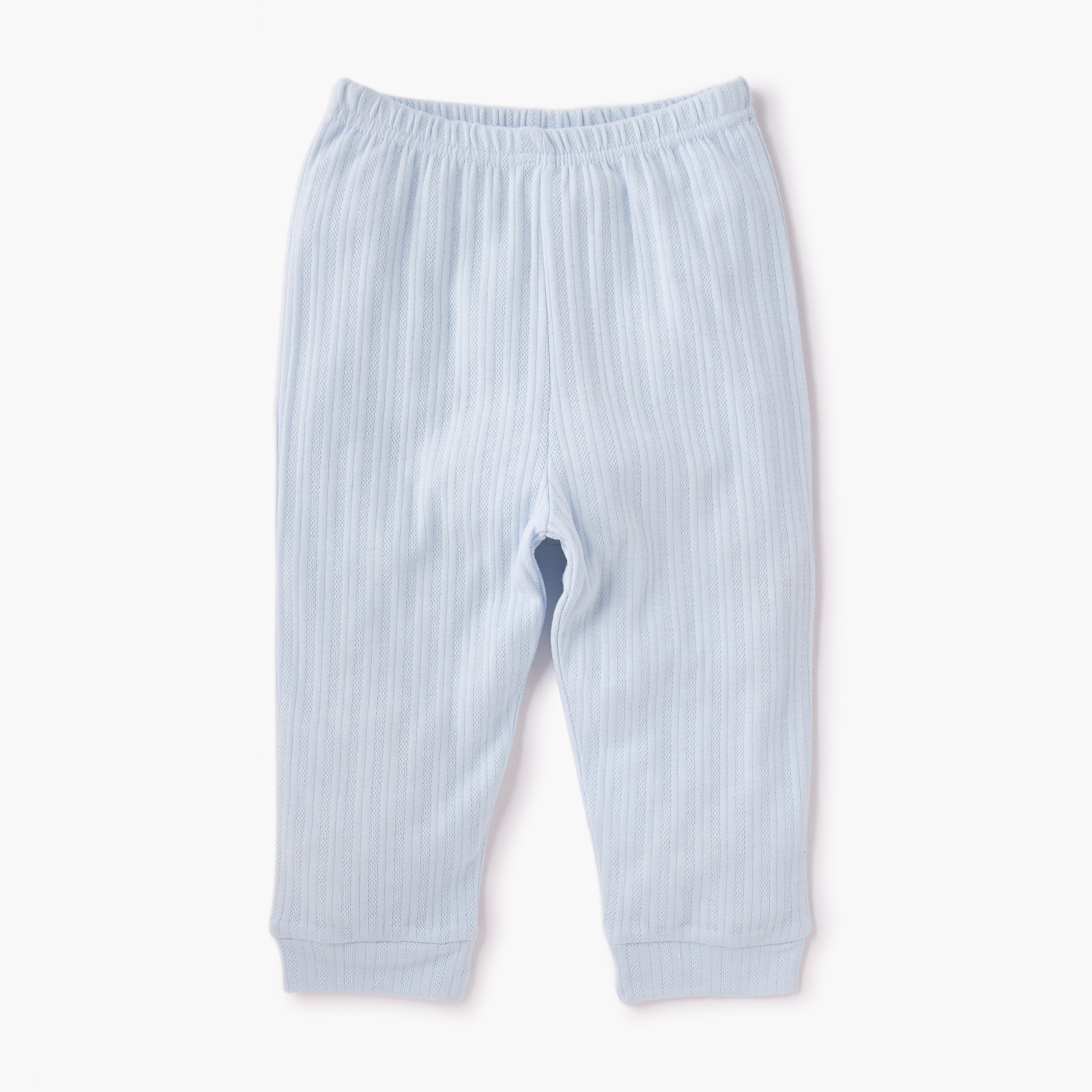 Juniors Ear Applique T-shirt and Textured Pyjama Set-baby-boys-clothing-nightwear-pyjamasets-image-3