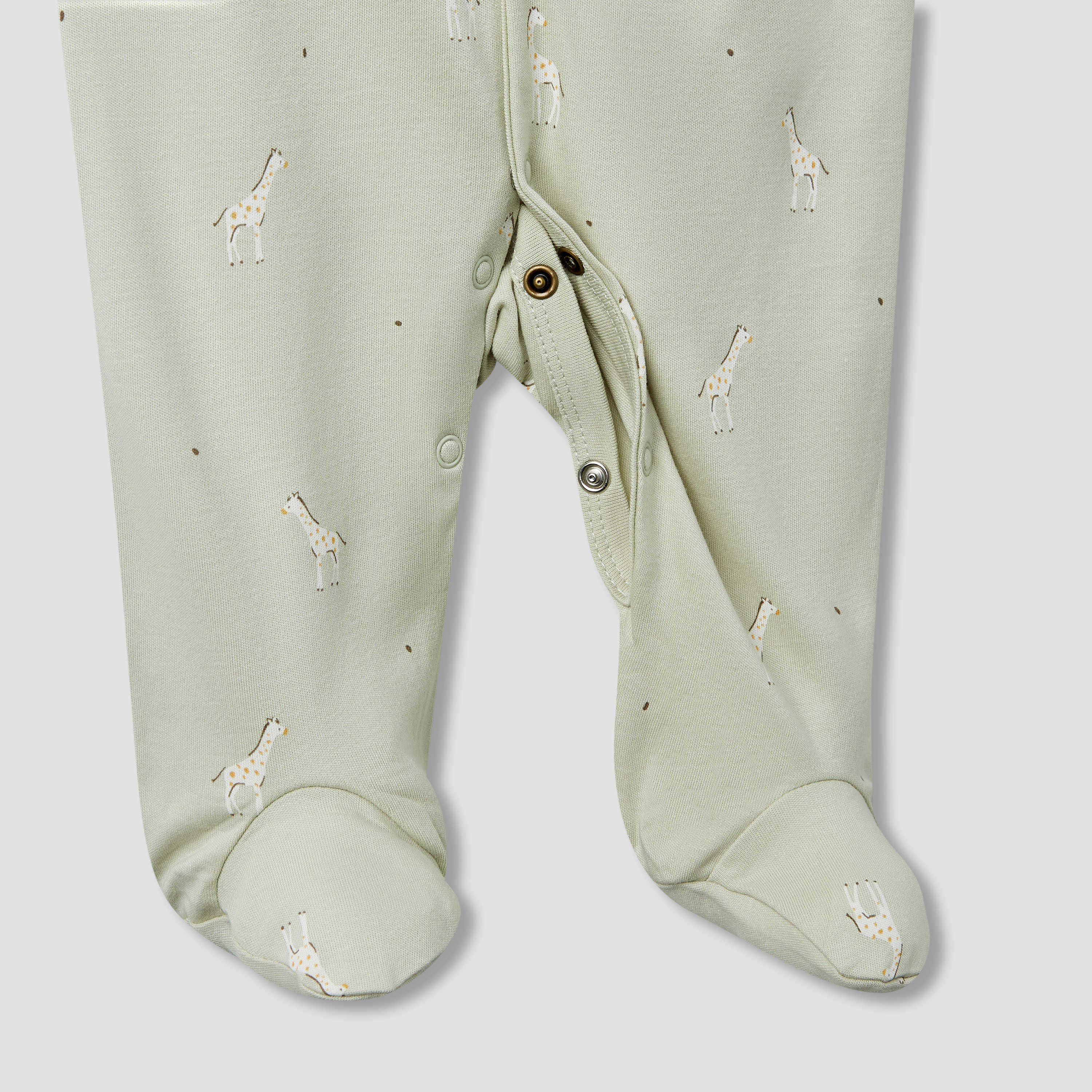 Juniors Printed Closed Feet Sleepsuit with Long Sleeves - Set of 3-baby-boys-clothing-nightwear-sleepsuits-image-8