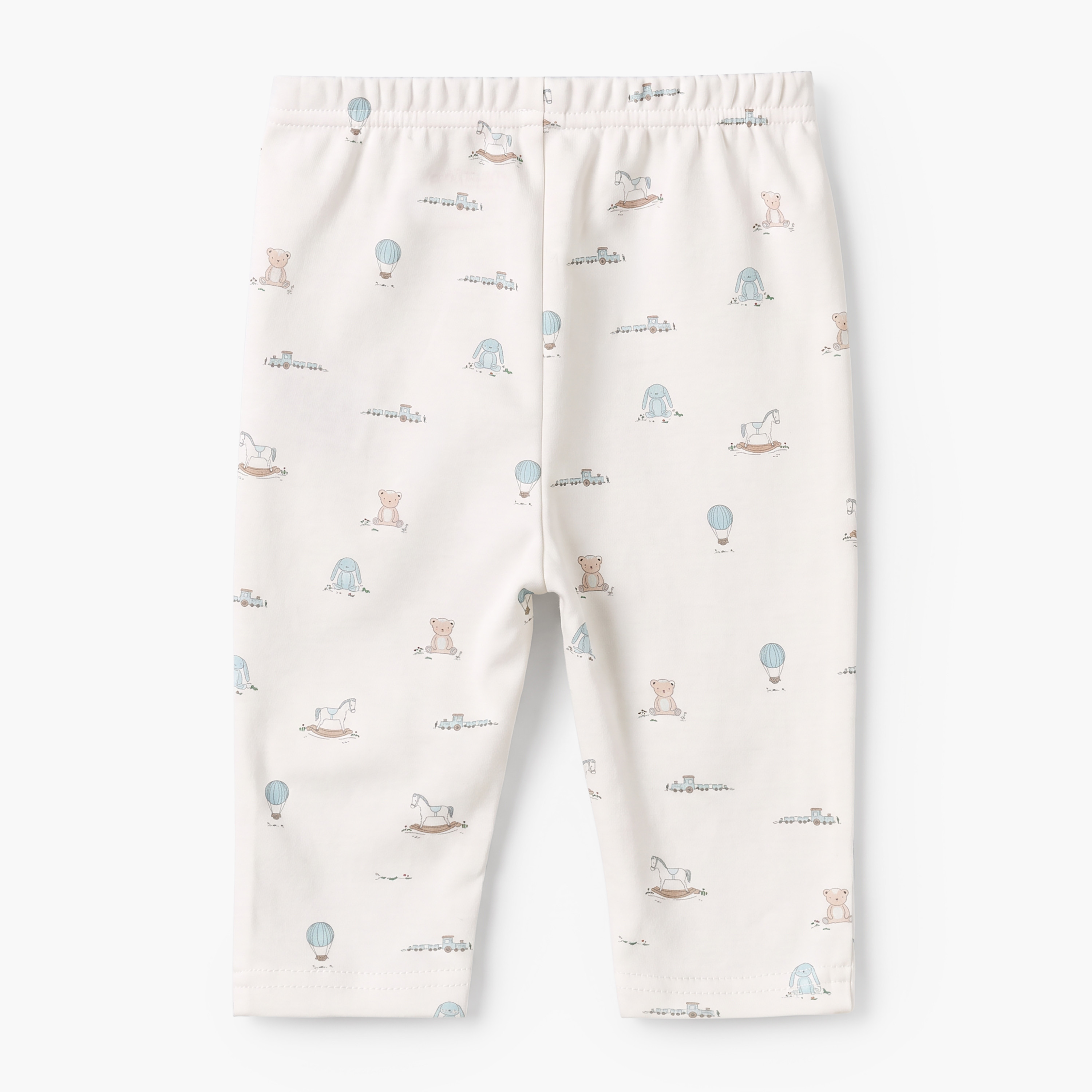 طقم بيجاما قطن بياقة عادية وأكمام طويلة وطبعات ألعاب من جيجلز-baby-boys-clothing-nightwear-pyjamasets-image-5