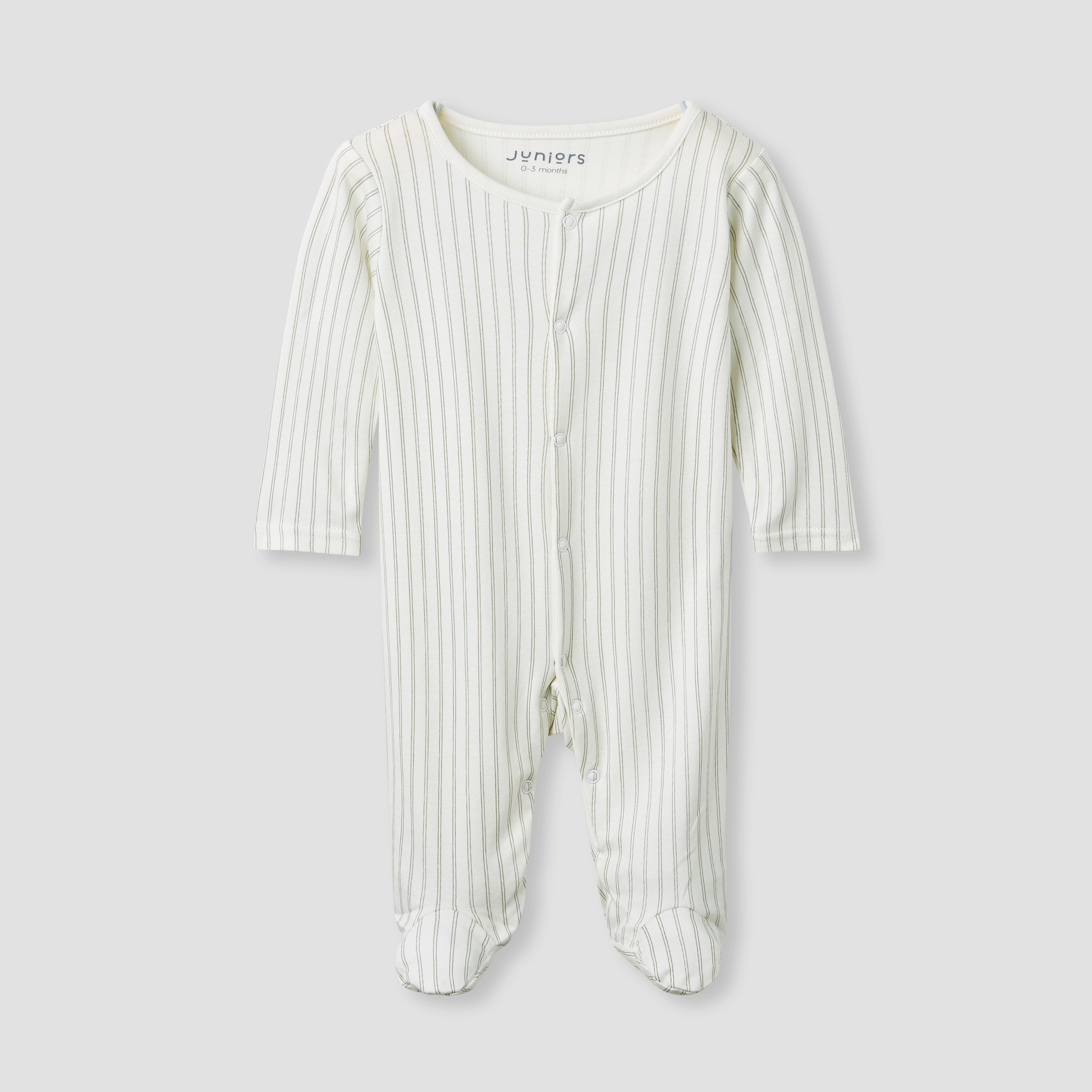 Juniors Printed Closed Feet Sleepsuit with Long Sleeves - Set of 3-baby-boys-clothing-nightwear-sleepsuits-image-5