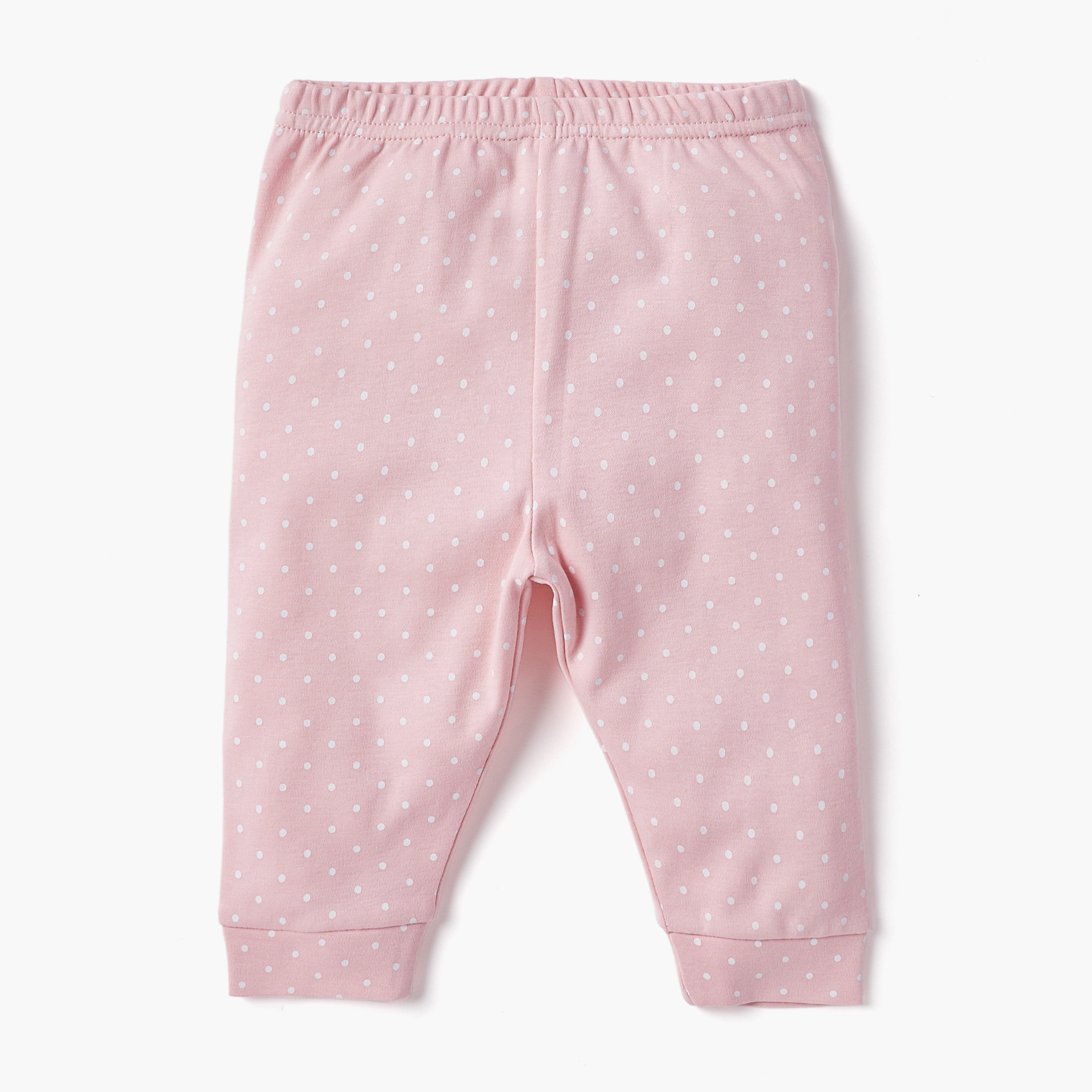 Giggles Bear Print Top and Pyjama Set-baby-girls-clothing-nightwear-pyjamasets-image-3
