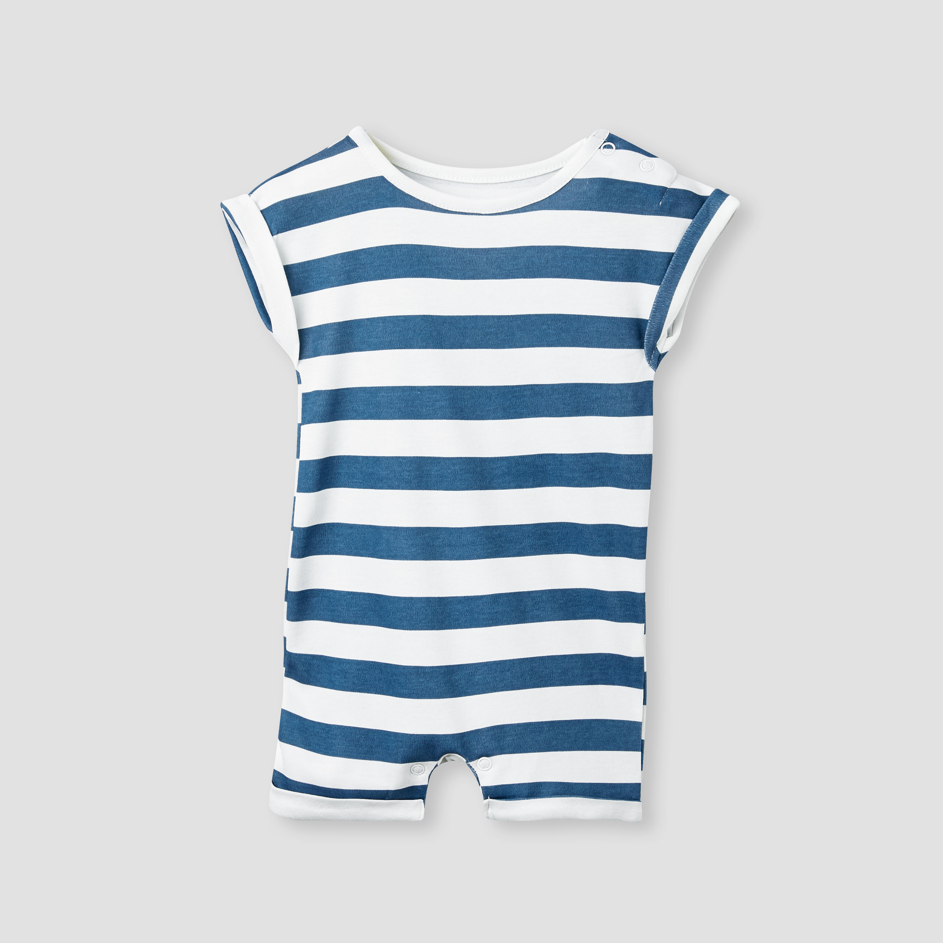 رومبر بأكمام ممتدة وطبعات من جونيورز - طقم من 2-baby-boys-clothing-rompers-image-6