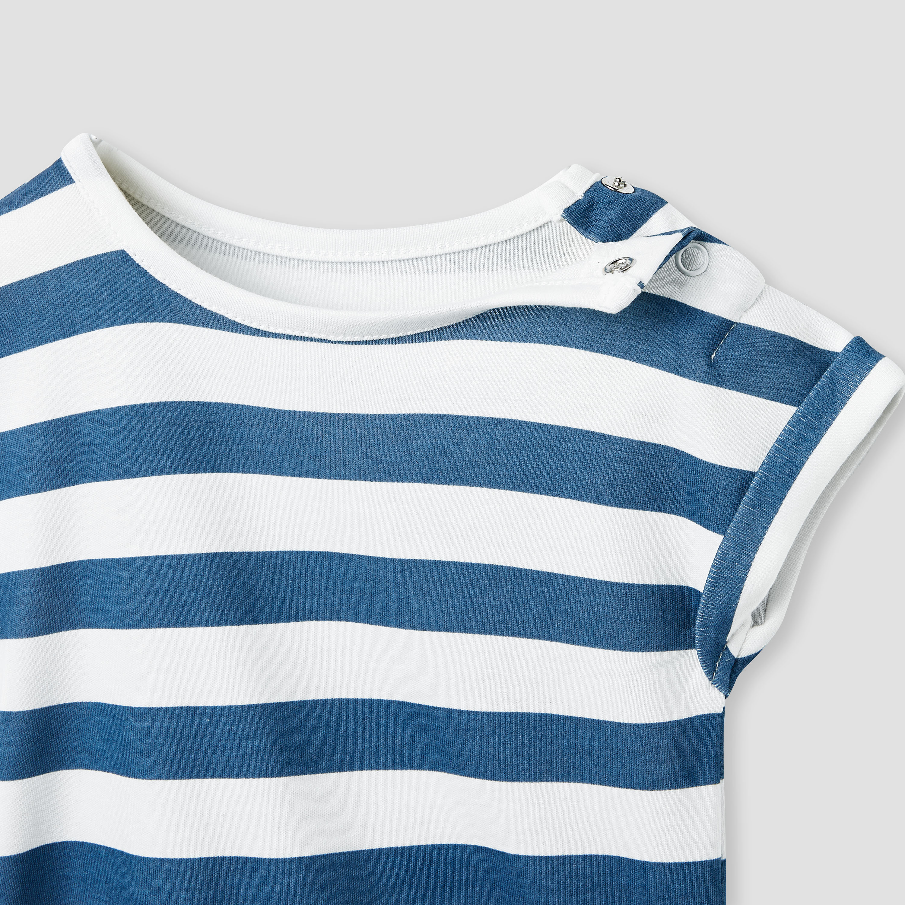 رومبر بأكمام ممتدة وطبعات من جونيورز - طقم من 2-baby-boys-clothing-rompers-image-4