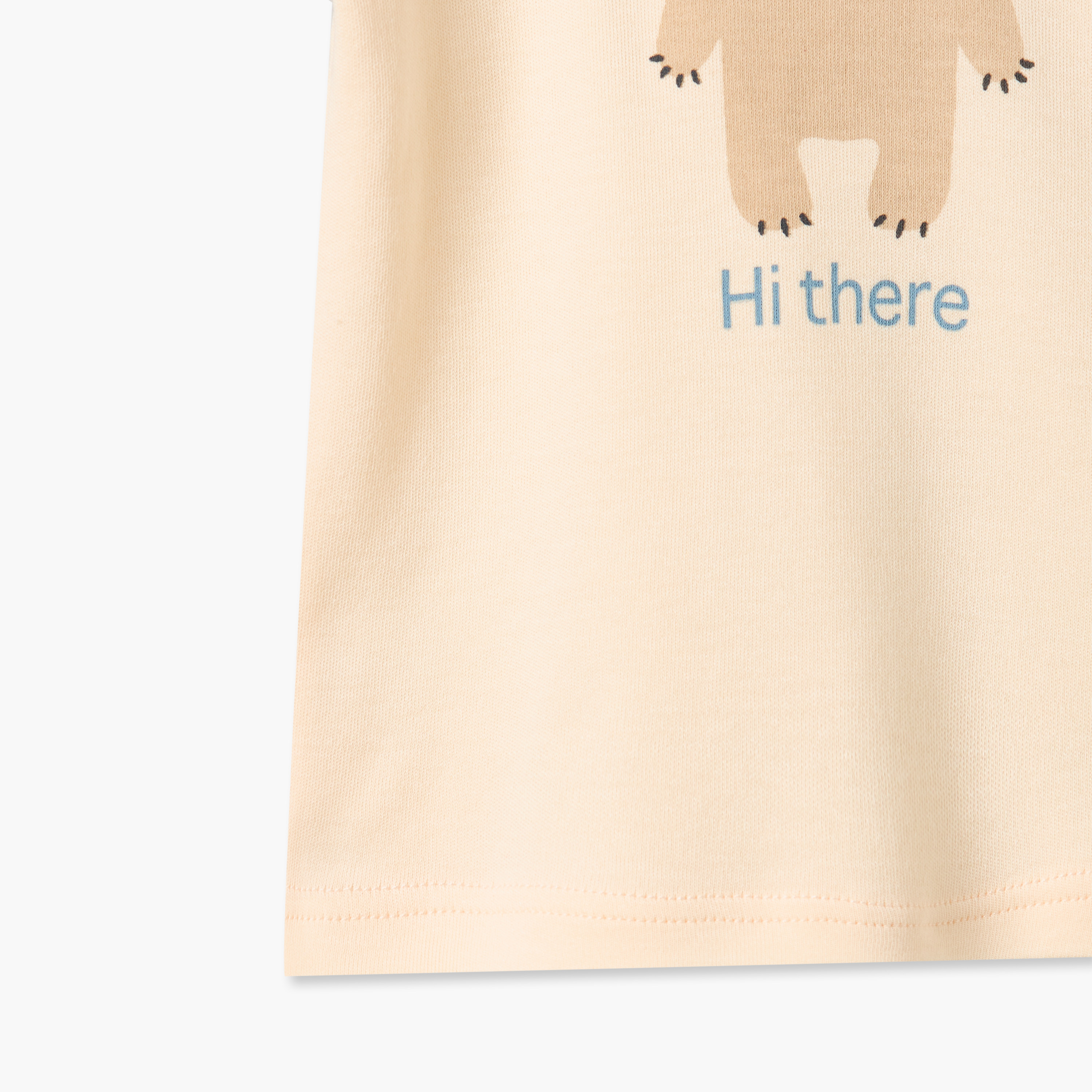 Juniors Cotton Crew Neck Short Sleeves Shorts Set with Teddy Bear Print-baby-boys-clothing-nightwear-pyjamasets-image-7
