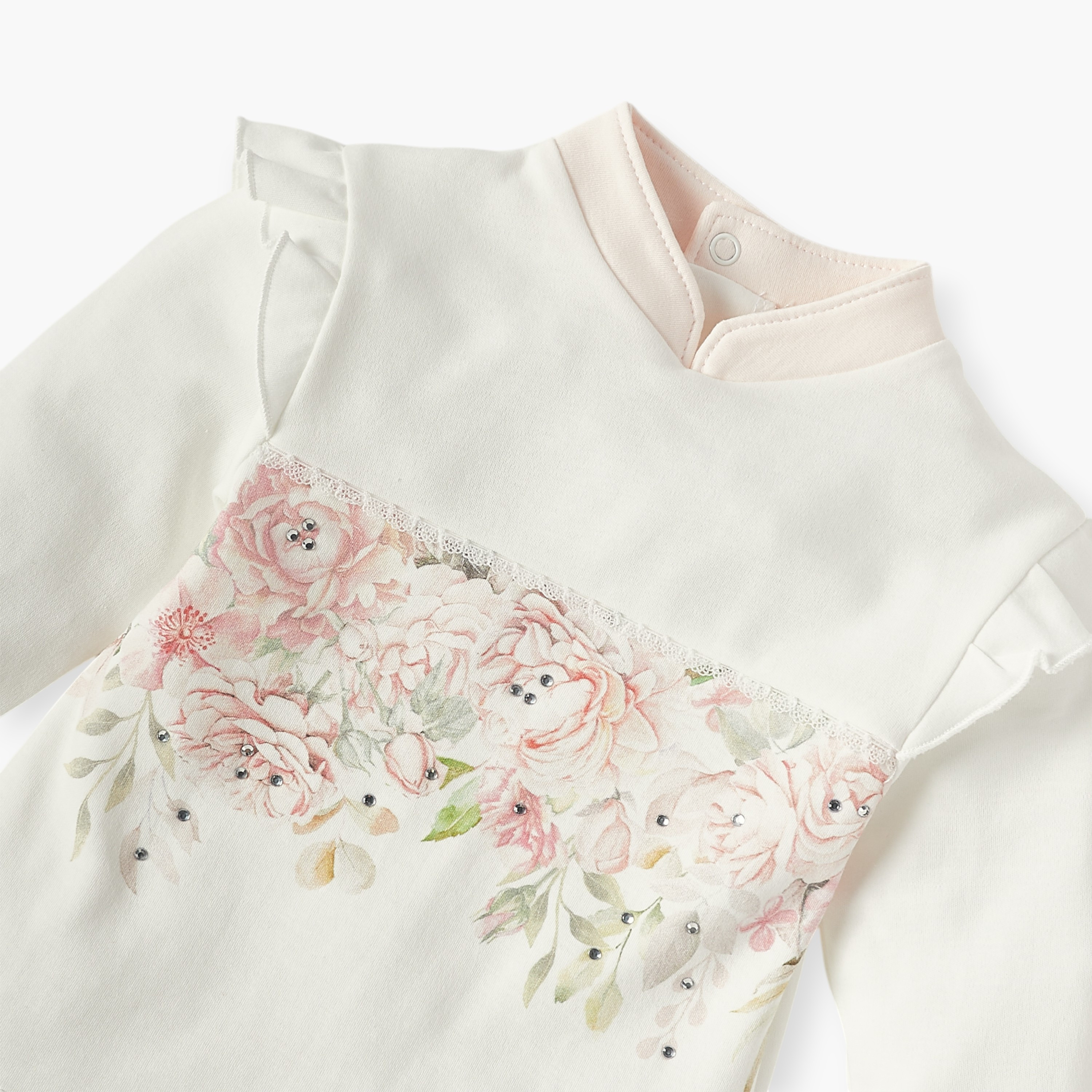 Giggles Printed Long Sleeves T-shirt and Pyjama Set-baby-girls-clothing-nightwear-pyjamasets-image-4