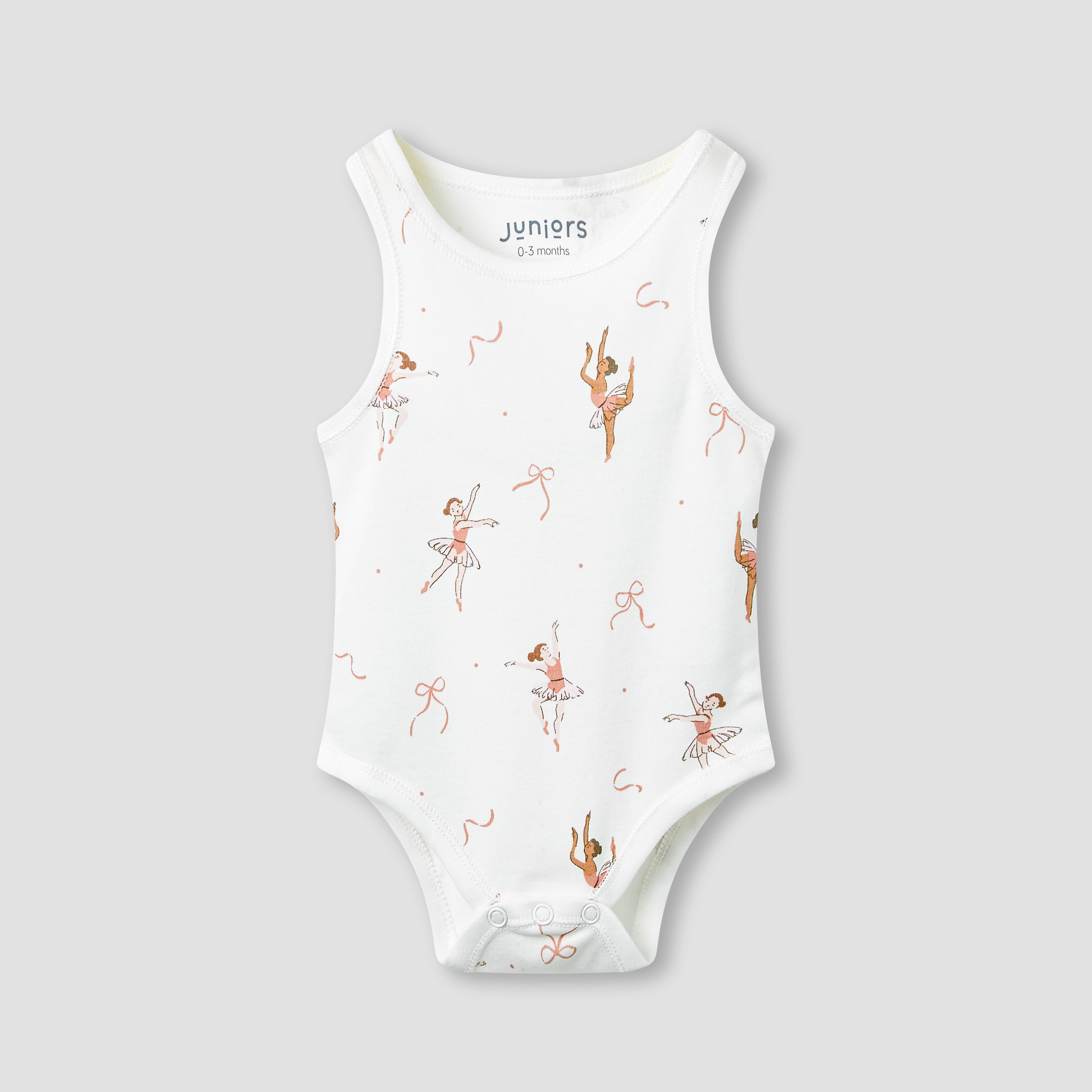 بودي سوت بدون أكمام من جونيورز - طقم 5 قطع متنوعة-baby-girls-clothing-multipacks-image-3