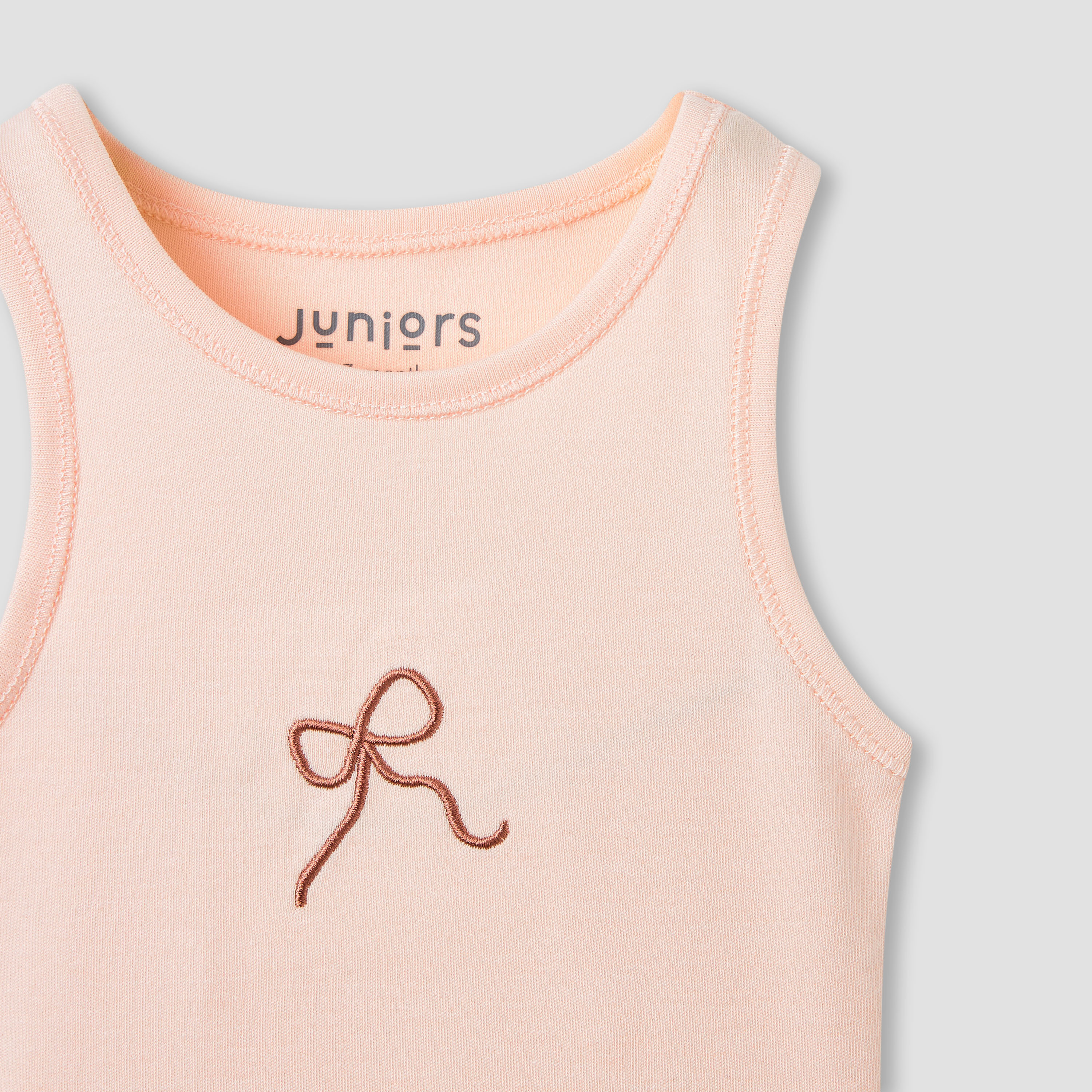 بودي سوت بدون أكمام من جونيورز - طقم 5 قطع متنوعة-baby-girls-clothing-multipacks-image-1