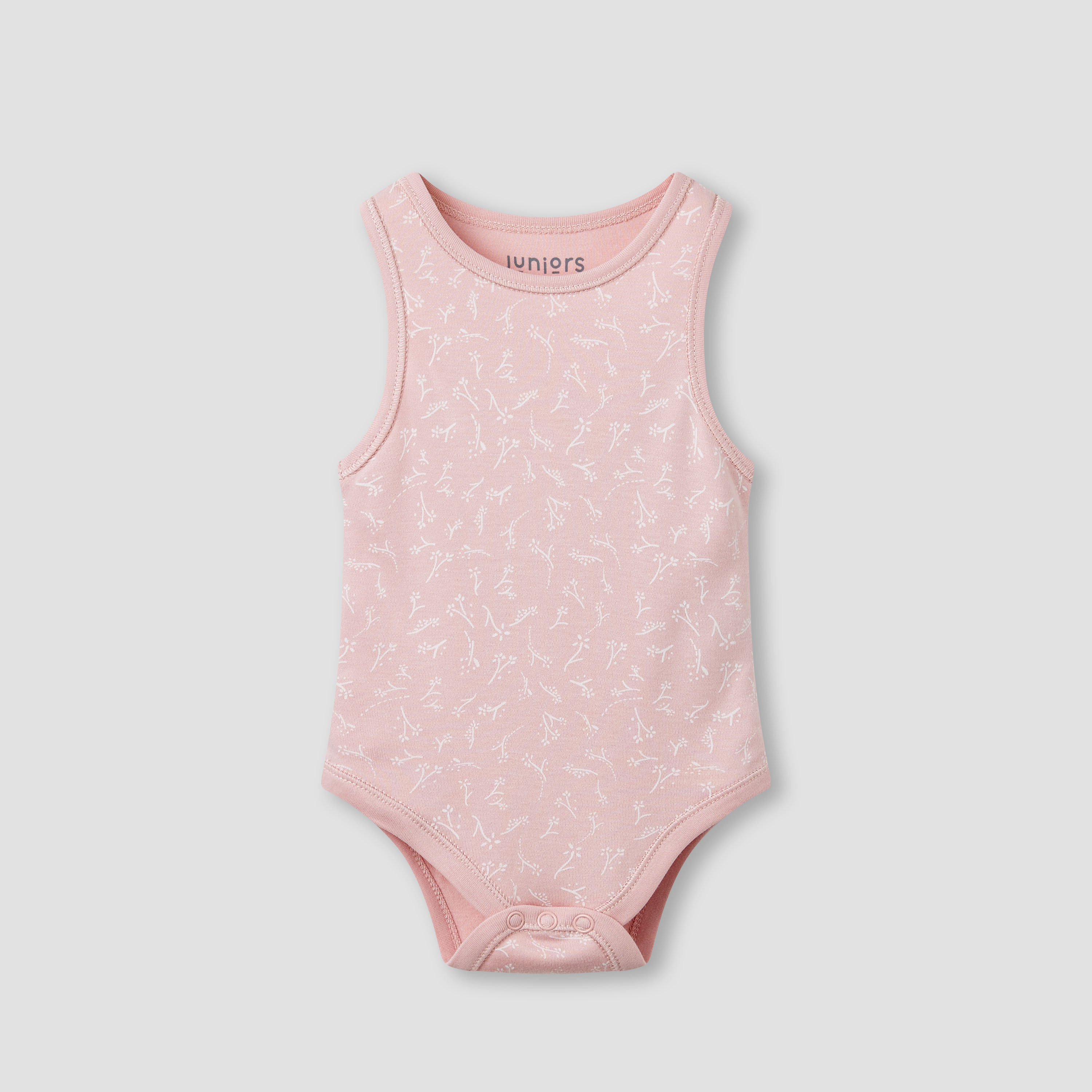 Juniors Printed Sleeveless Bodysuit - Set of 5-baby-girls-clothing-bodysuits-image-6