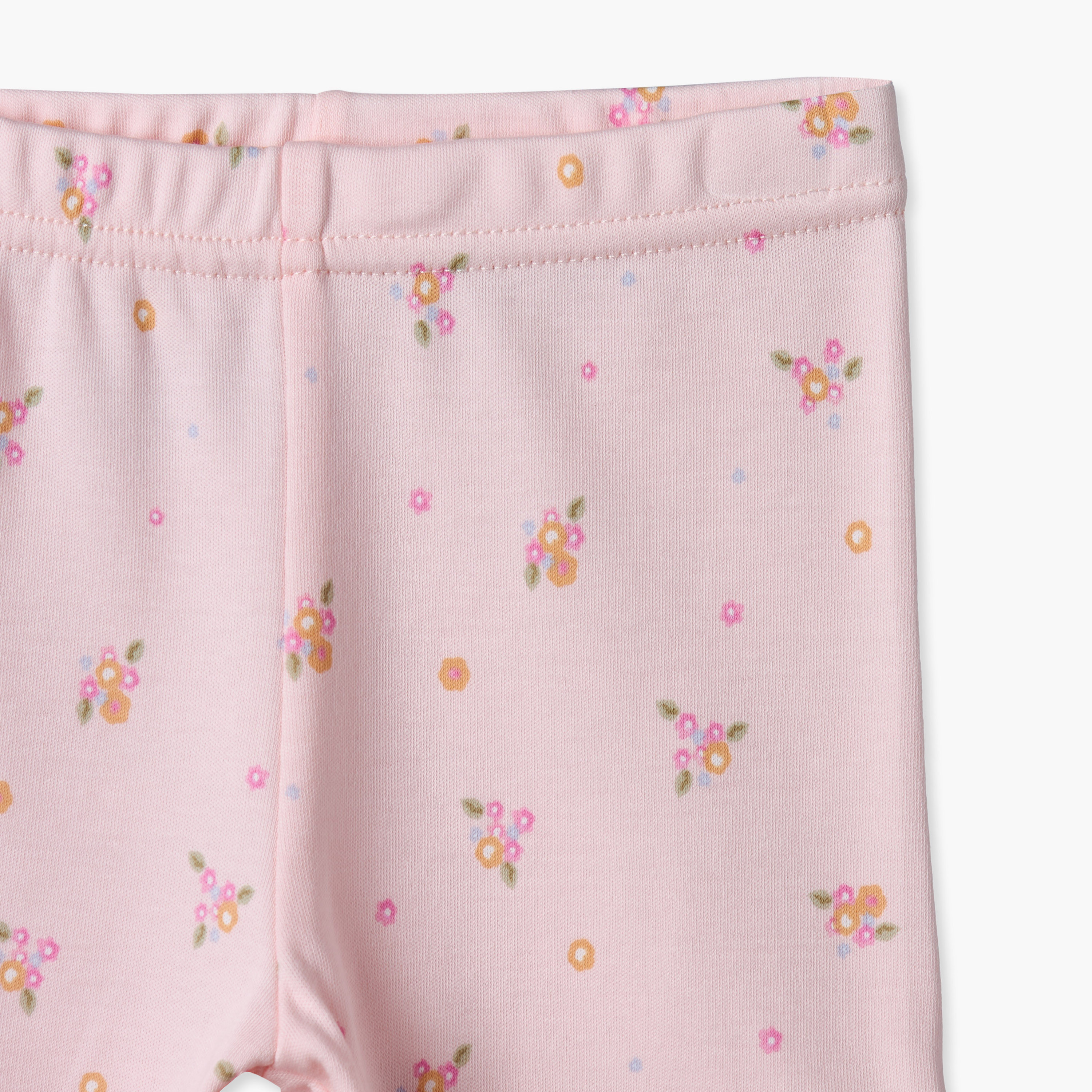Juniors Cotton Crew Neck Short Sleeves Shorts Set with Floral Print-baby-girls-clothing-nightwear-pyjamasets-image-8