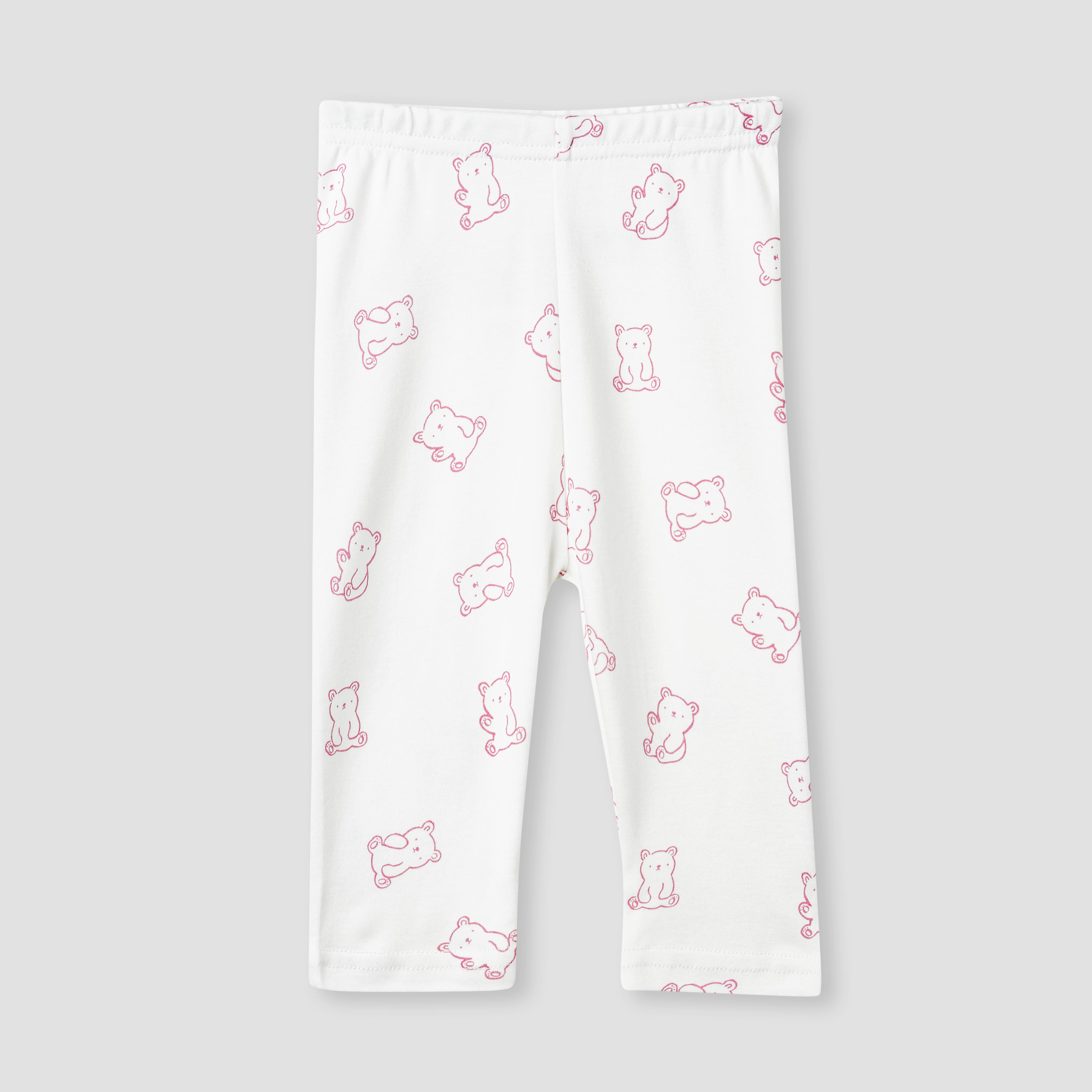 Juniors Bear Print T-shirts and Pyjamas - Set of 4-baby-girls-clothing-nightwear-pyjamasets-image-11