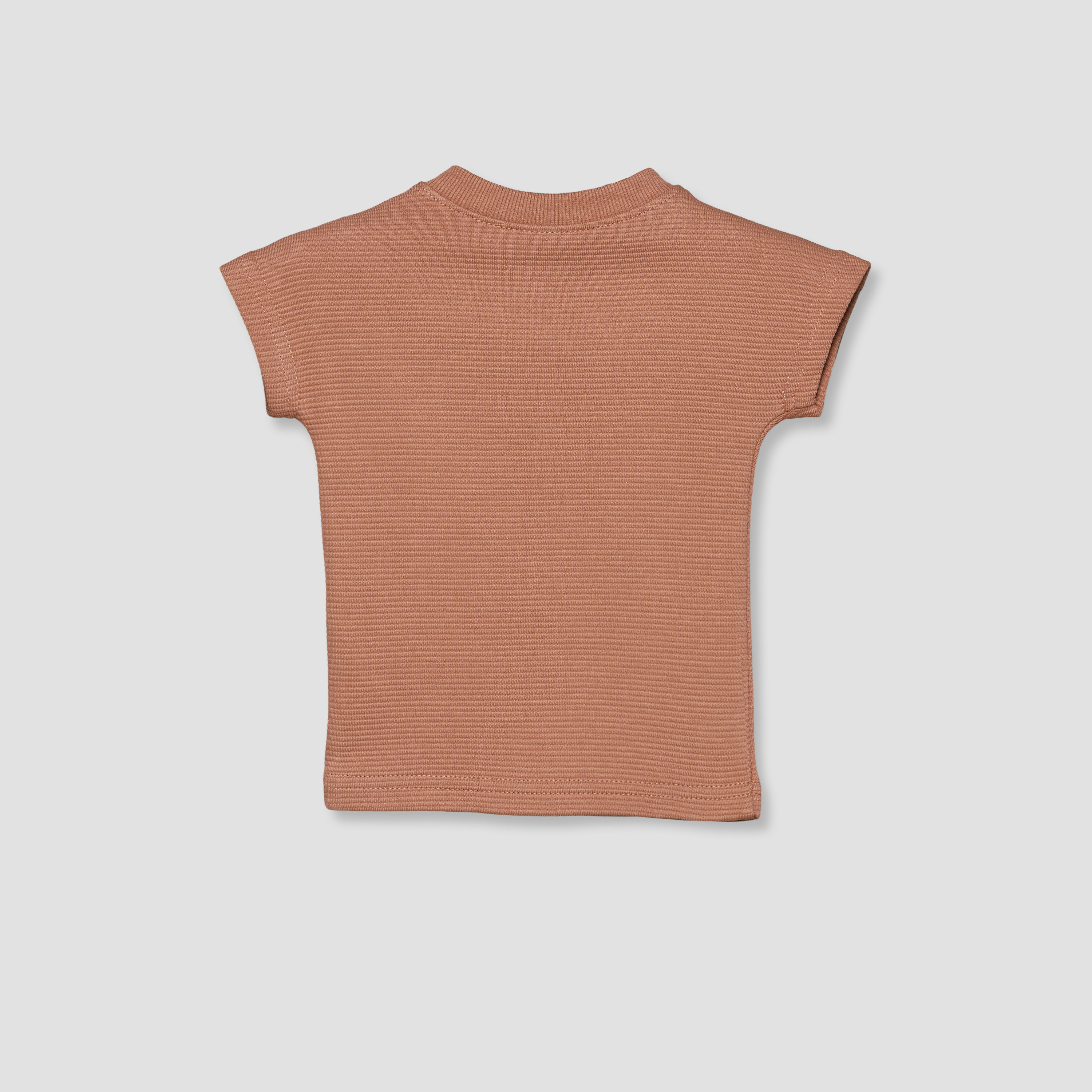Juniors Crew Neck Short Sleeves T-shirt and Shorts Set with Elasticated Drawstring Closure-baby-boys-clothing-setsandcoords-image-4
