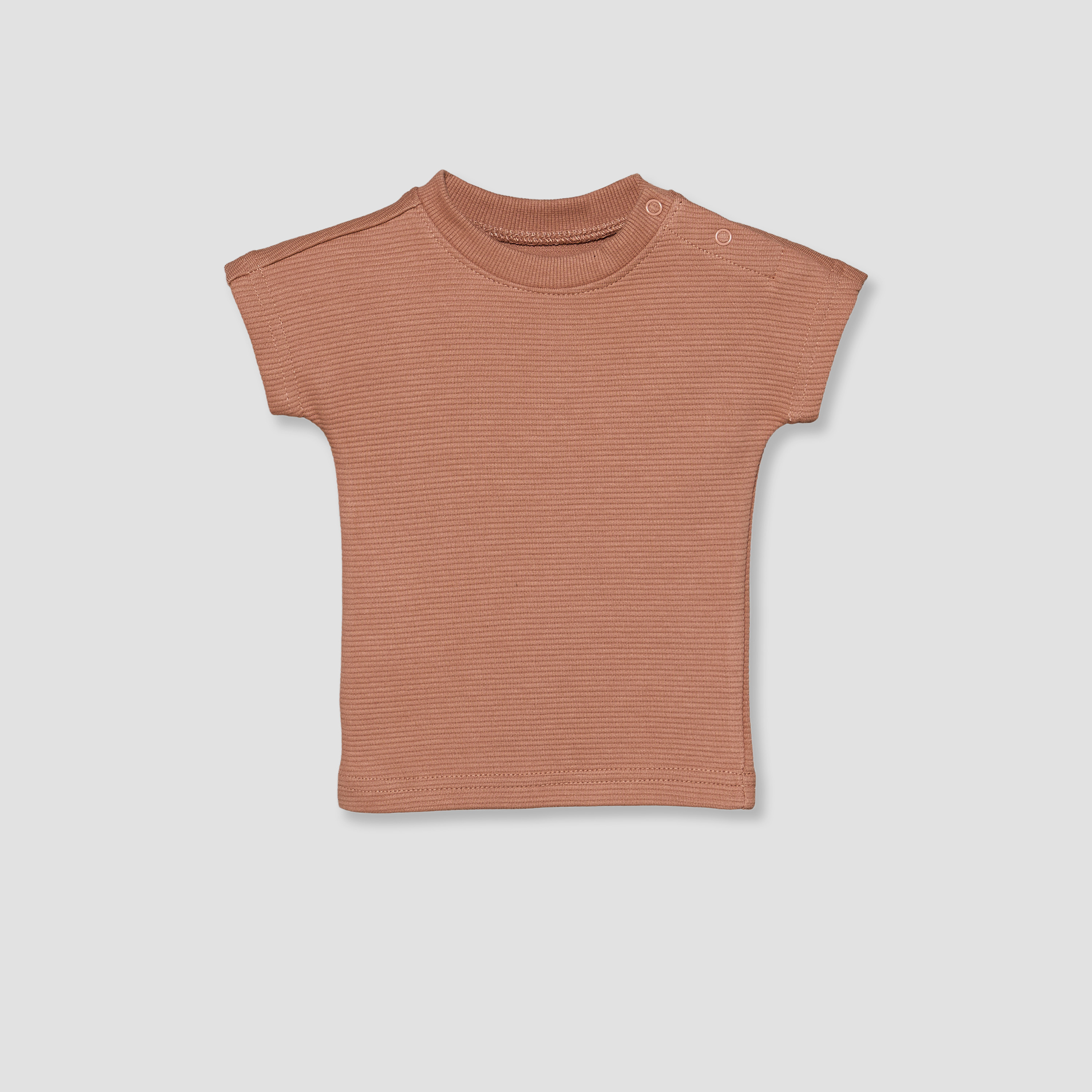 Juniors Crew Neck Short Sleeves T-shirt and Shorts Set with Elasticated Drawstring Closure-baby-boys-clothing-setsandcoords-image-3