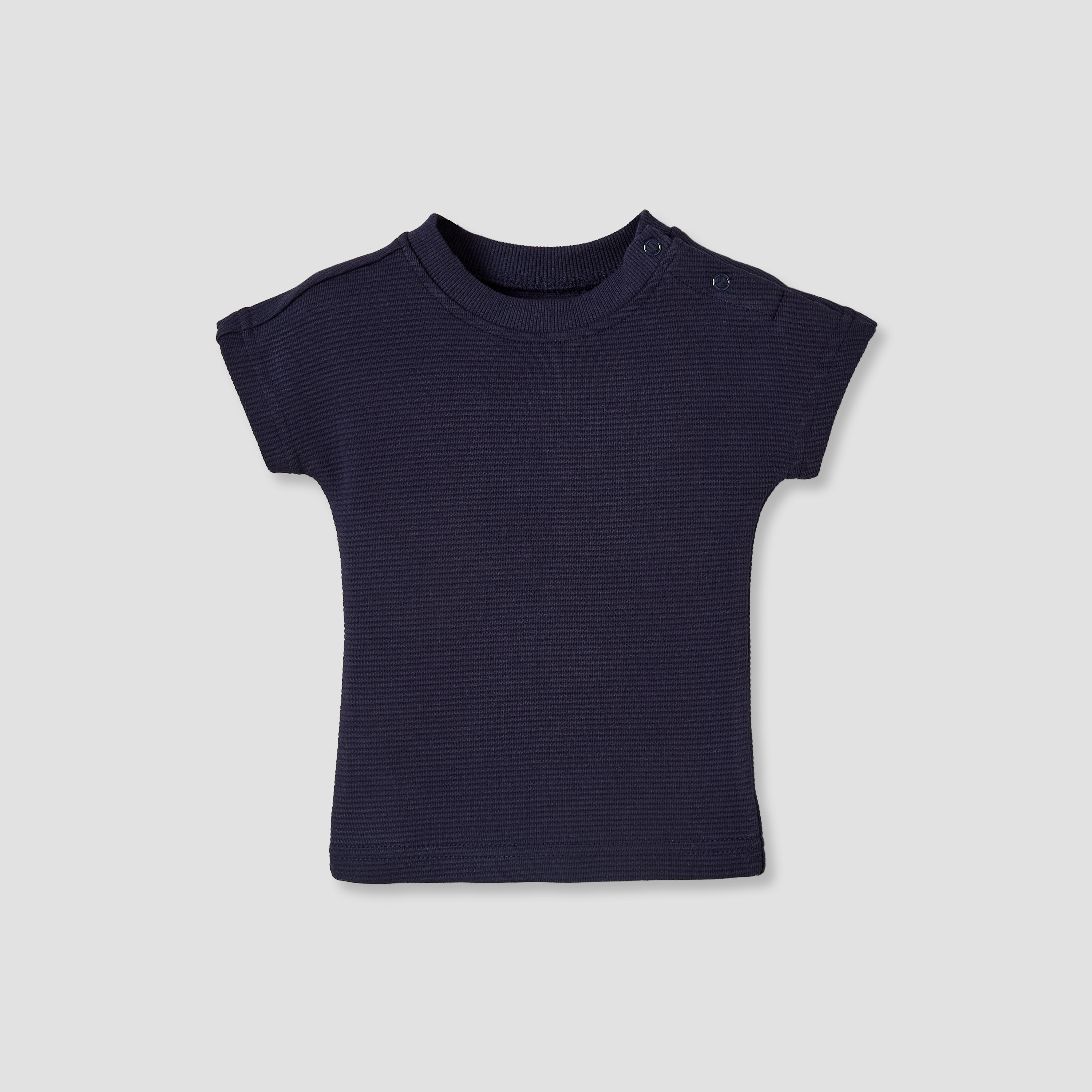 Juniors Crew Neck Short Sleeves T-shirt and Shorts Set with Elasticated Drawstring Closure-baby-boys-clothing-setsandcoords-image-2