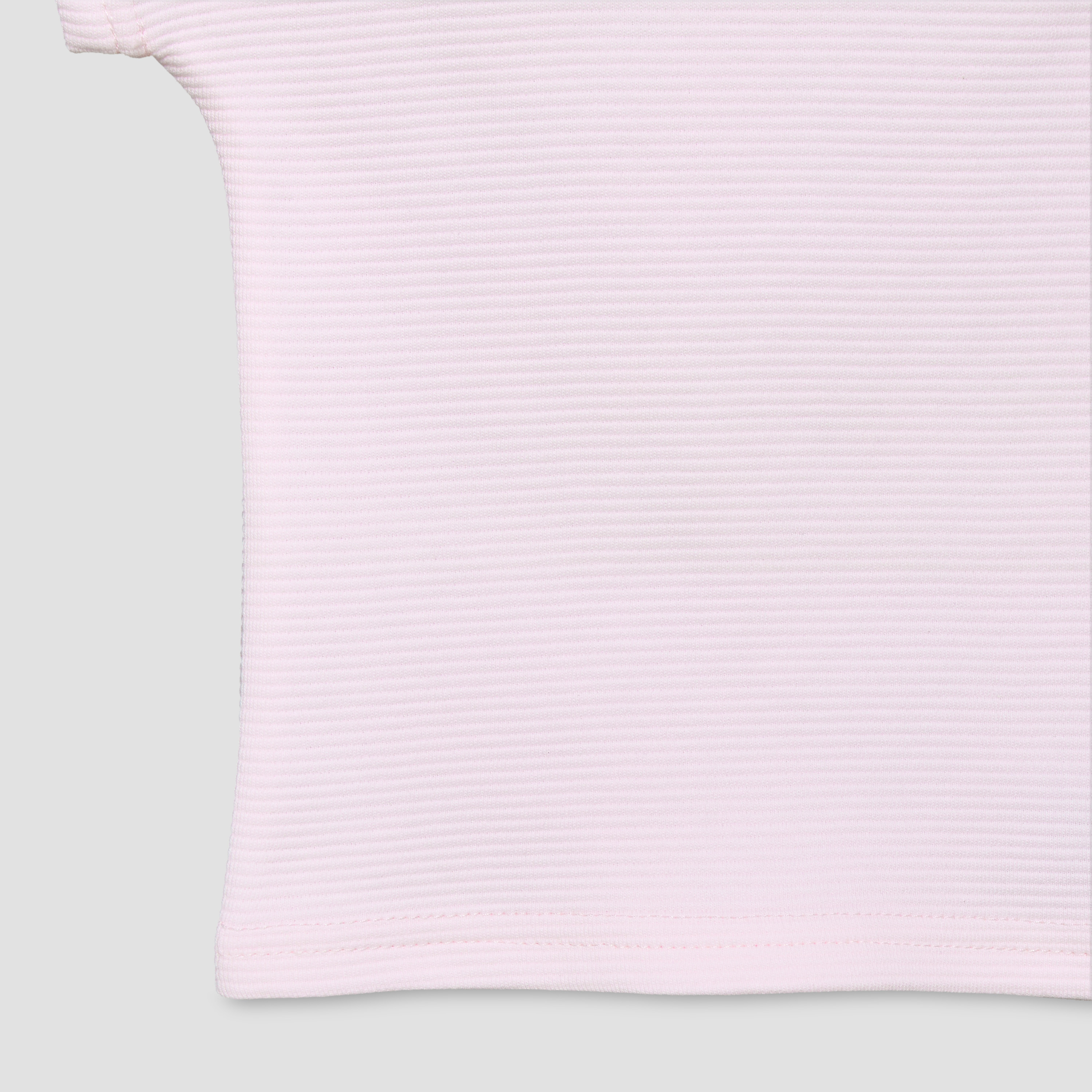 طقم شورت بخصر مطاطي ورباط وتيشيرت برقبة ضيقة وأكمام قصيرة من جونيورز-baby-girls-clothing-setsandcoords-image-7