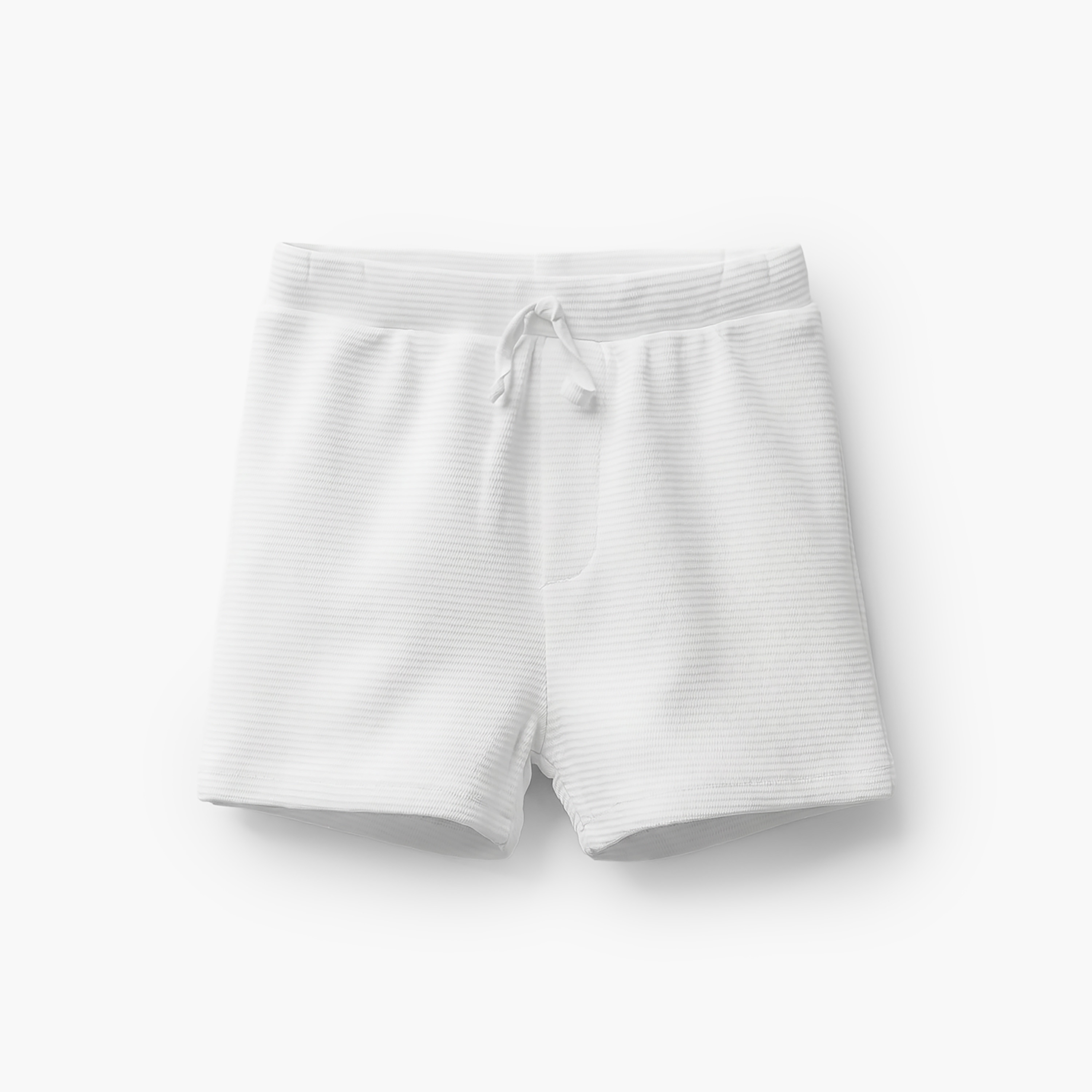 Juniors Crew Neck Short Sleeves T-shirt and Shorts Set with Textured Design-baby-boys-clothing-setsandcoords-image-4
