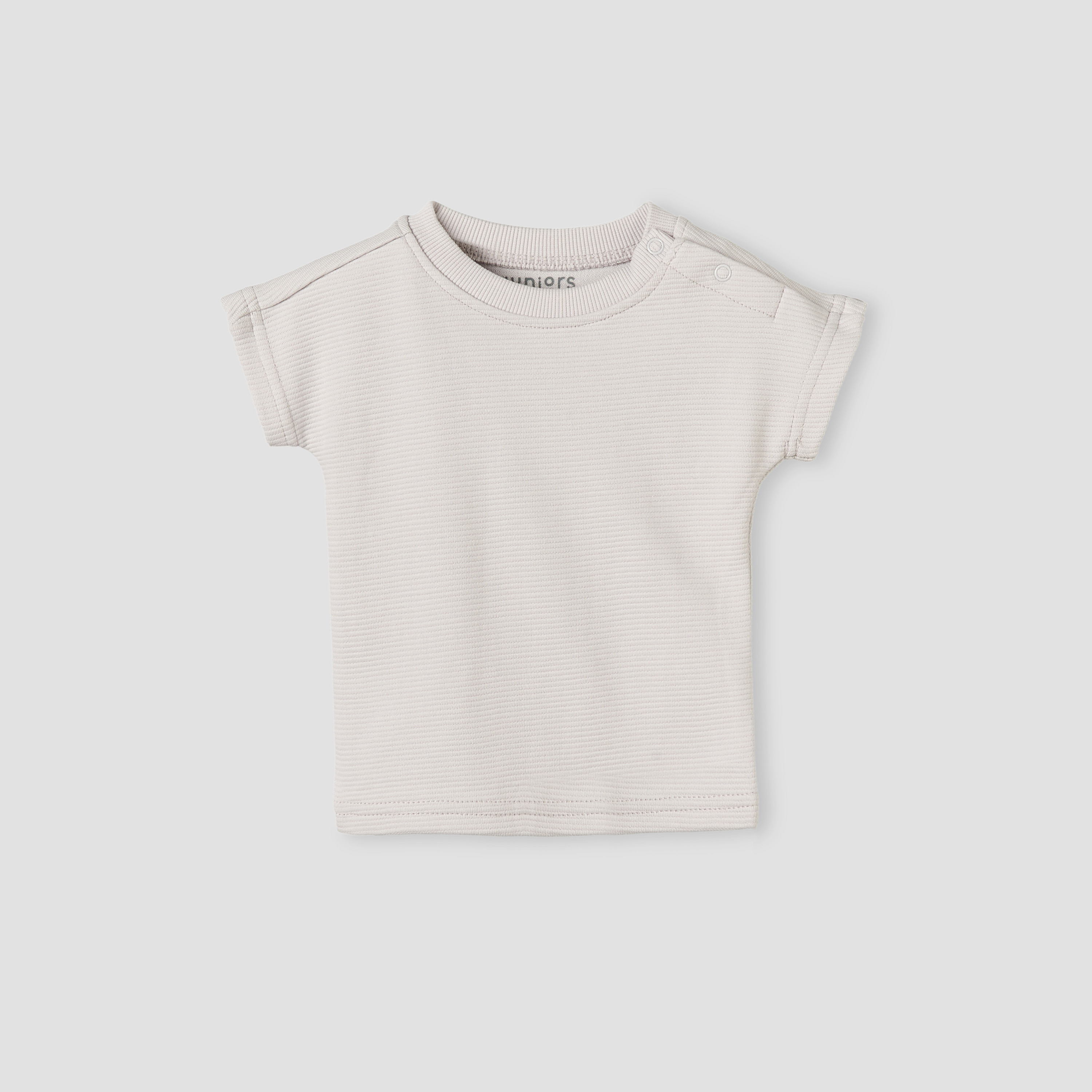 Juniors Crew Neck Short Sleeves T-shirt and Shorts Set with Elasticated Drawstring Closure-baby-boys-clothing-setsandcoords-image-2