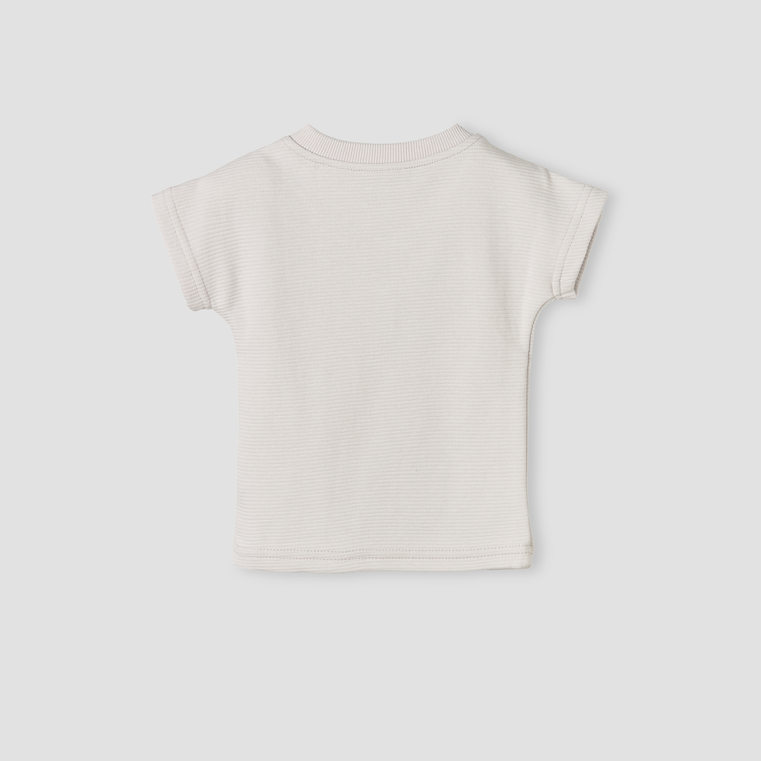 Juniors Crew Neck Short Sleeves T-shirt and Shorts Set with Elasticated Drawstring Closure-baby-boys-clothing-setsandcoords-image-3