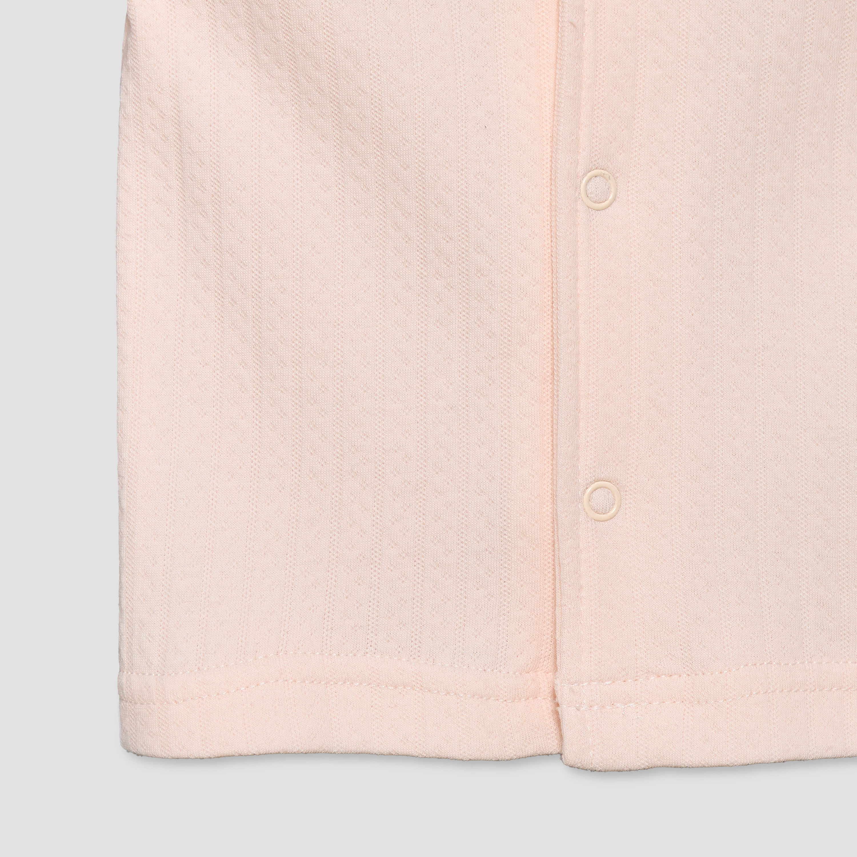 طقم بيجاما قطن بأكمام قصيرة وياقة عادية وبتصميم بارز من جونيورز-baby-girls-clothing-nightwear-pyjamasets-image-7
