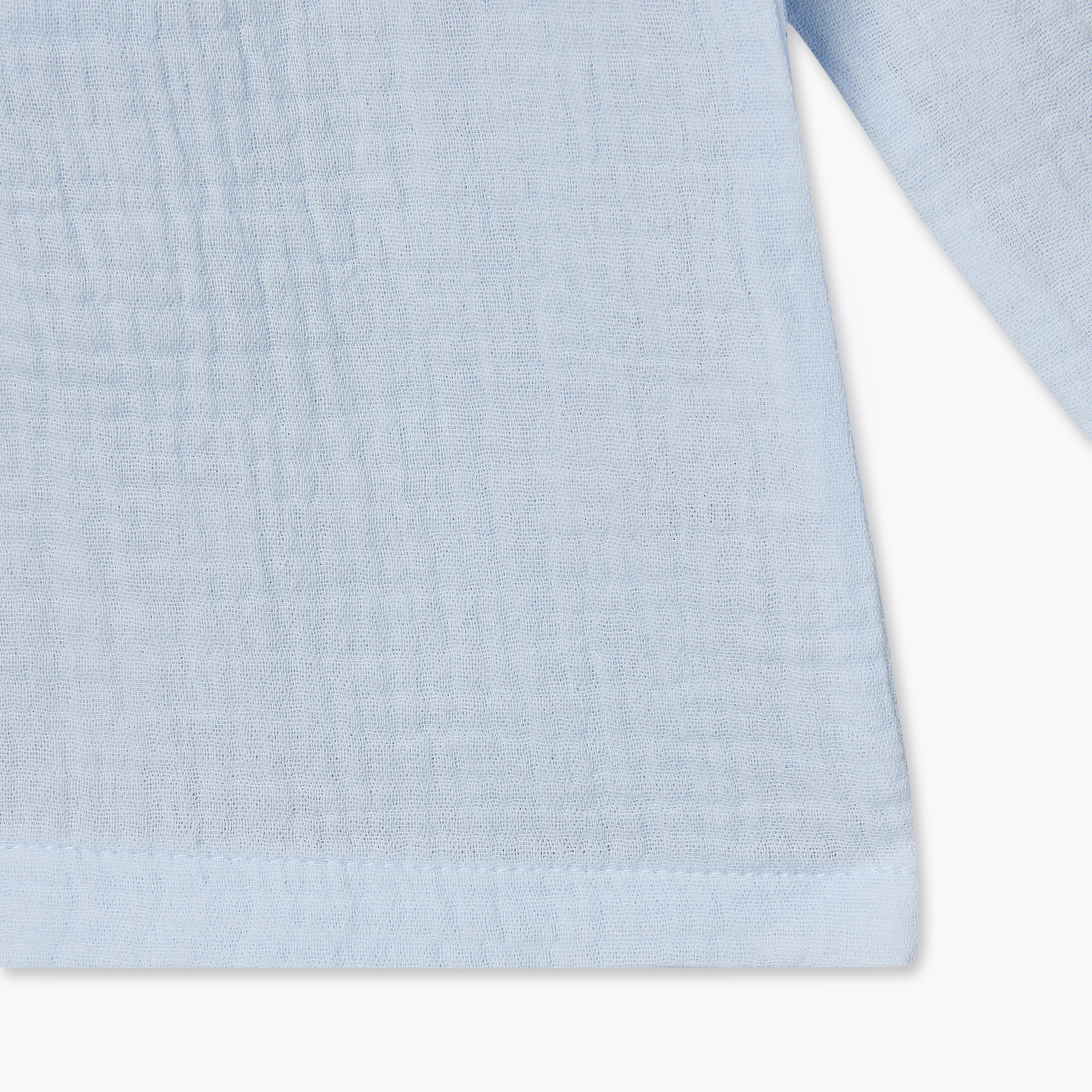 Juniors Cotton Henley Neck Long Sleeves Pyjama Set with Textured Design-baby-boys-clothing-nightwear-pyjamasets-image-7