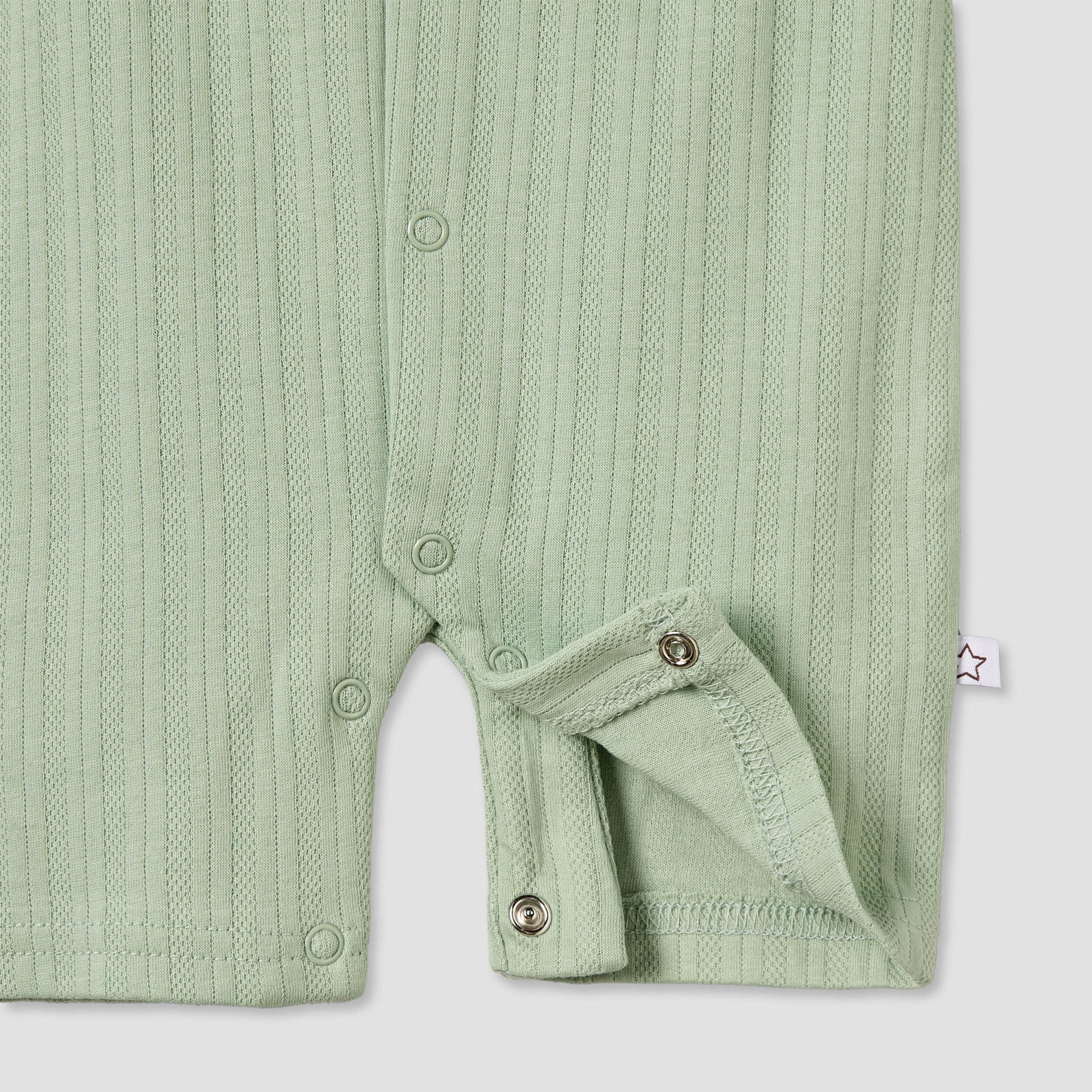 أفرول بياقة ضيقة وأكمام قصيرة بأزرار إغلاق كبس من جونيورز-baby-boys-clothing-rompers-image-5