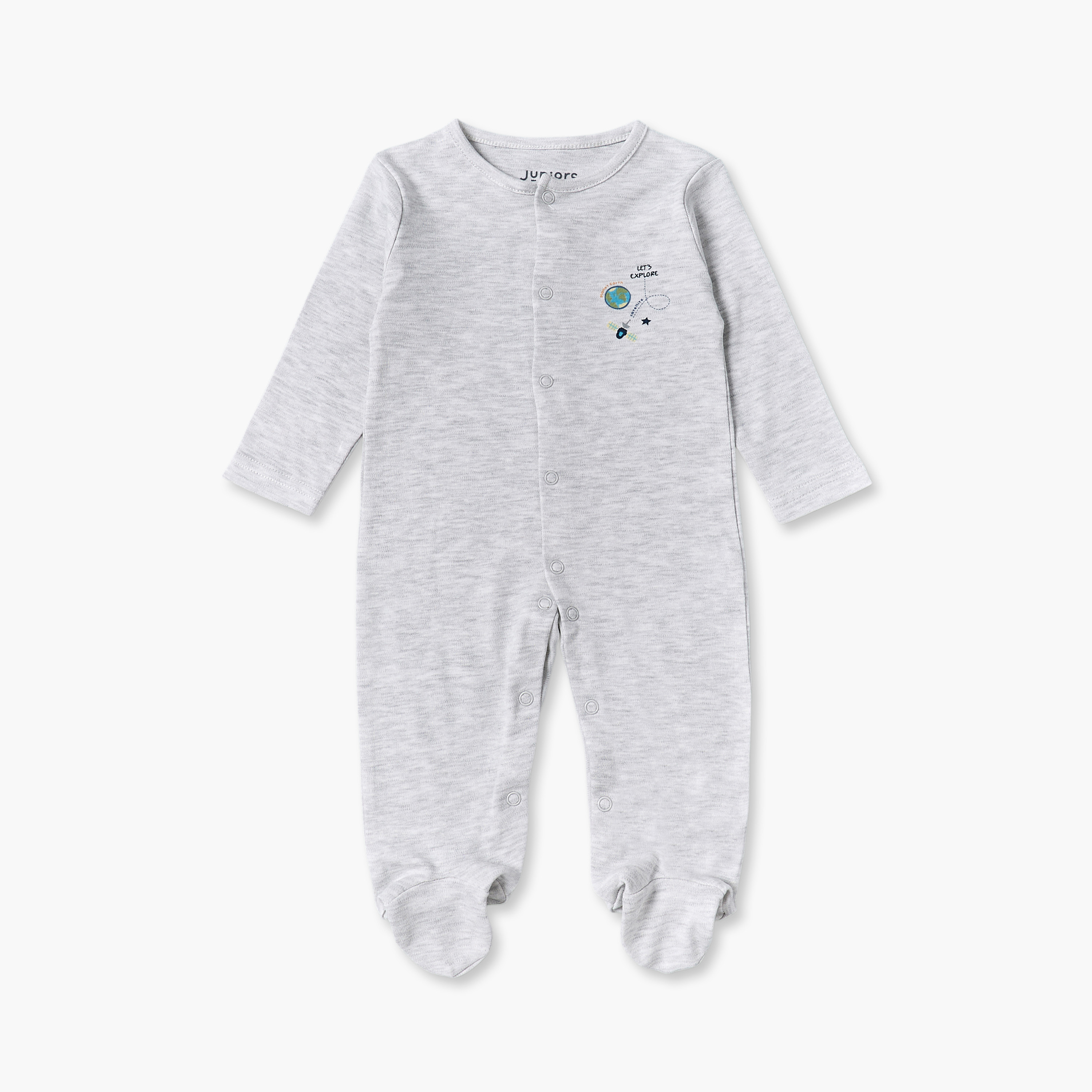 طقم هدايا ملابس بطبعات فضاء من جونيورز - 5 قطع-baby-boys-clothing-setsandcoords-image-4
