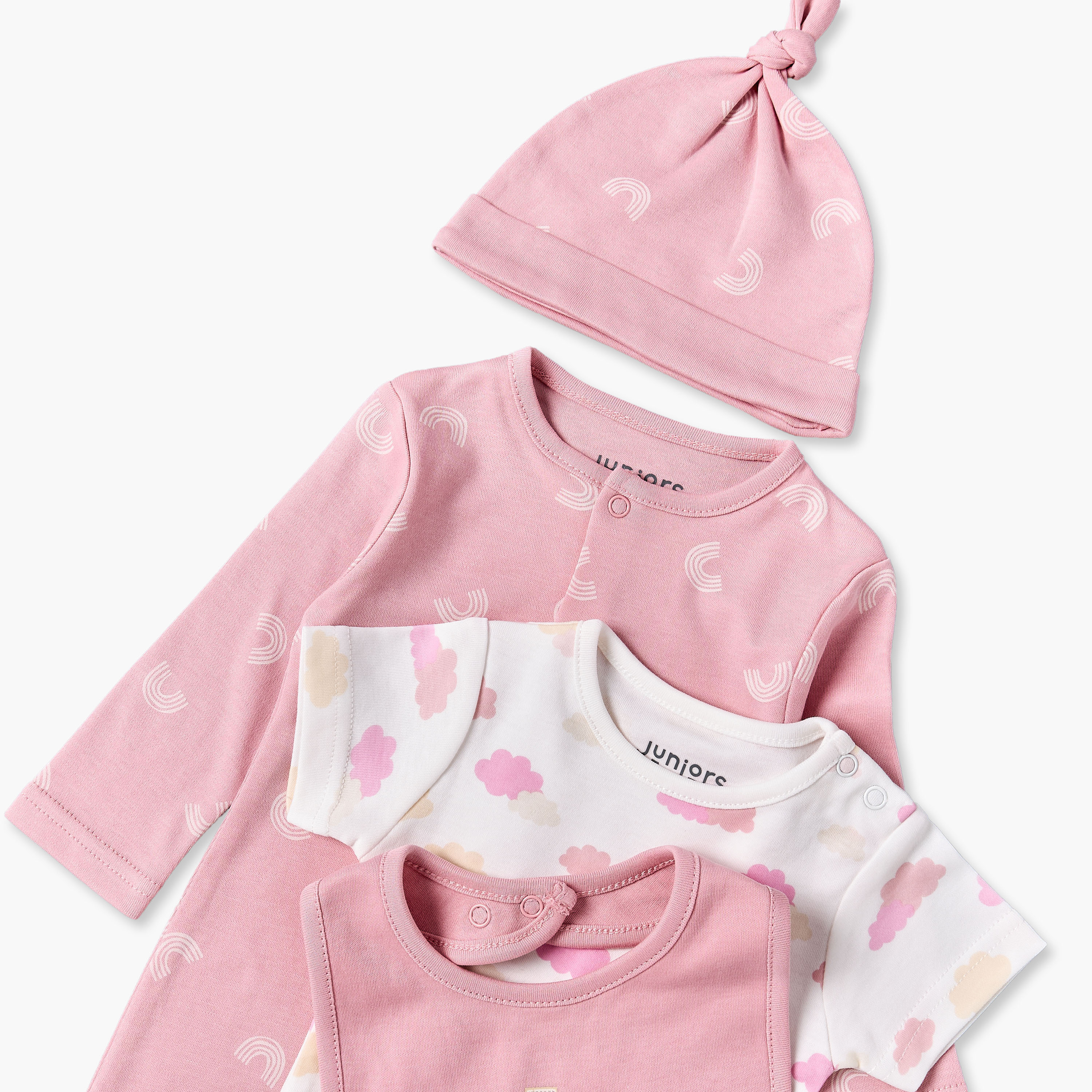 Set of 5 Juniors Clothing Gift Set with Cute Print-baby-girls-clothing-setsandcoords-image-8